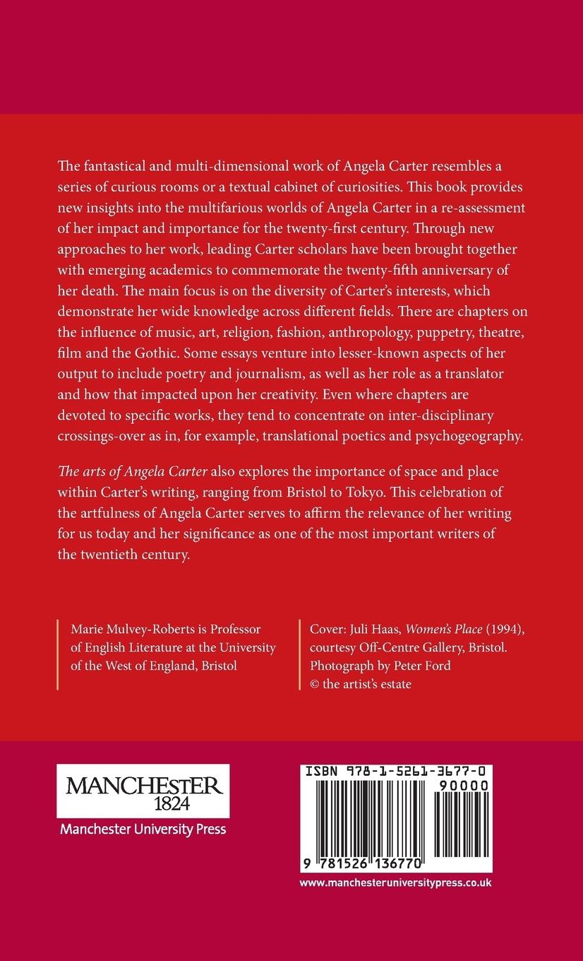 Rückseitencover The arts of Angela Carter
