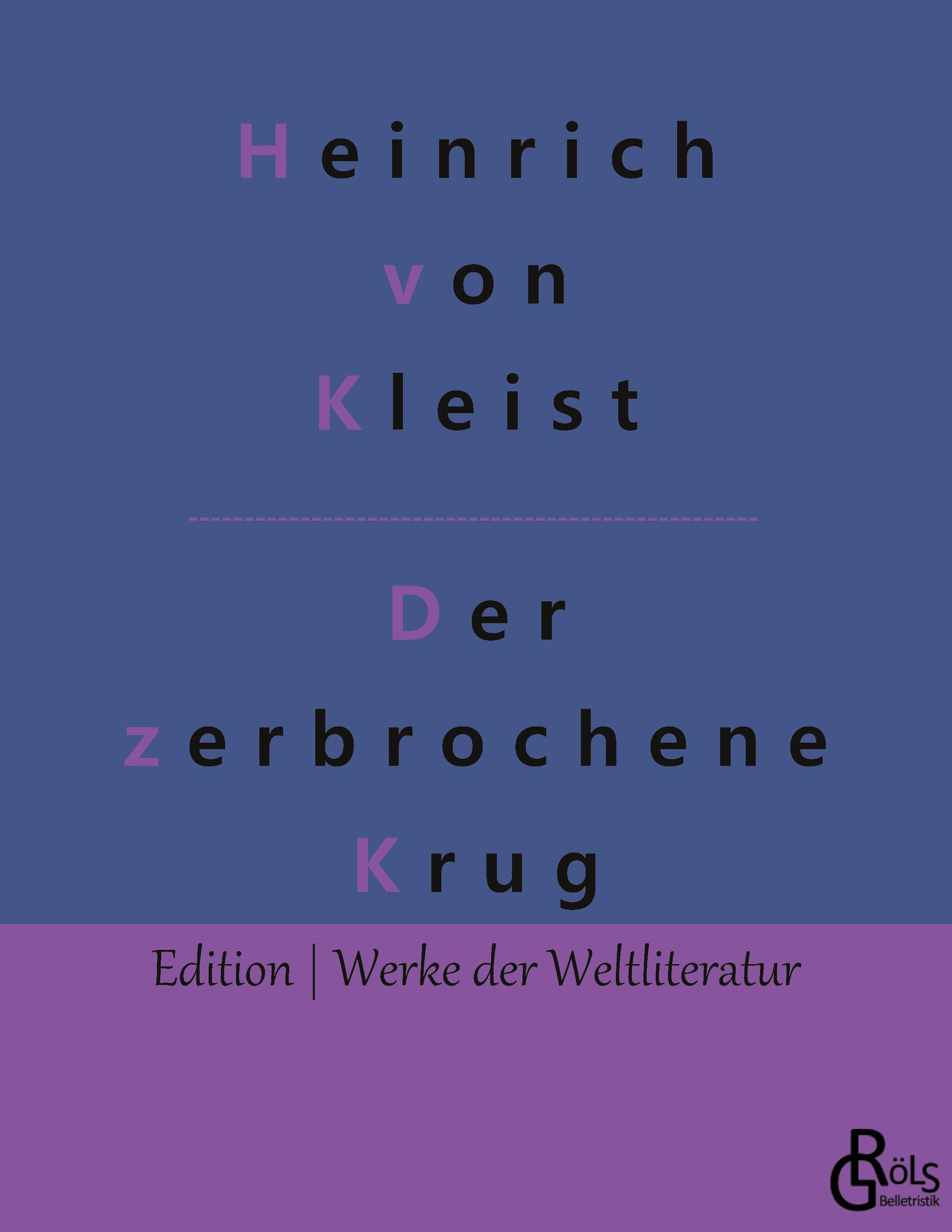 Vorderes Coverbild Der zerbrochene Krug