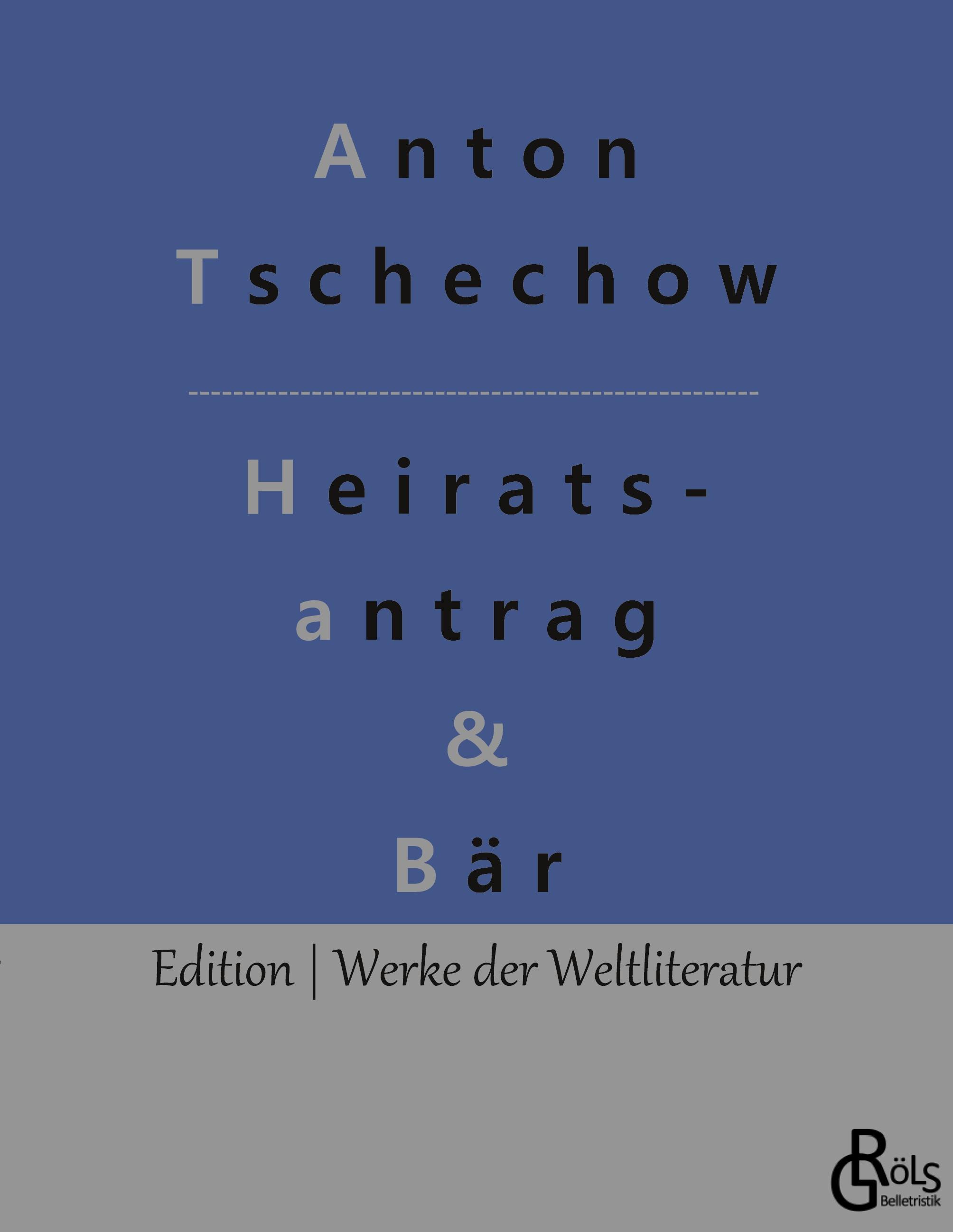 Vorderes Coverbild Ein Heiratsantrag & Der Bär