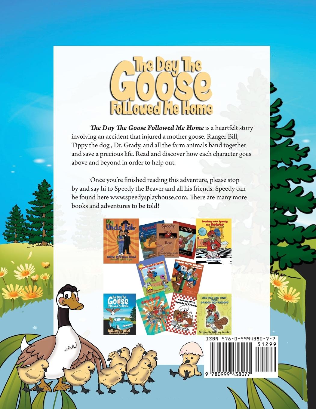 Rückseitencover The Day The Goose Followed Me Home