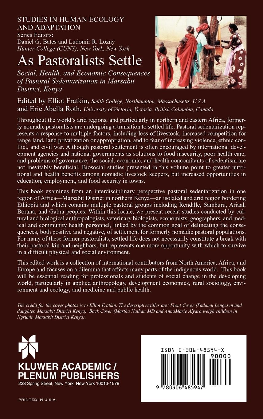 Rückseitencover As Pastoralists Settle