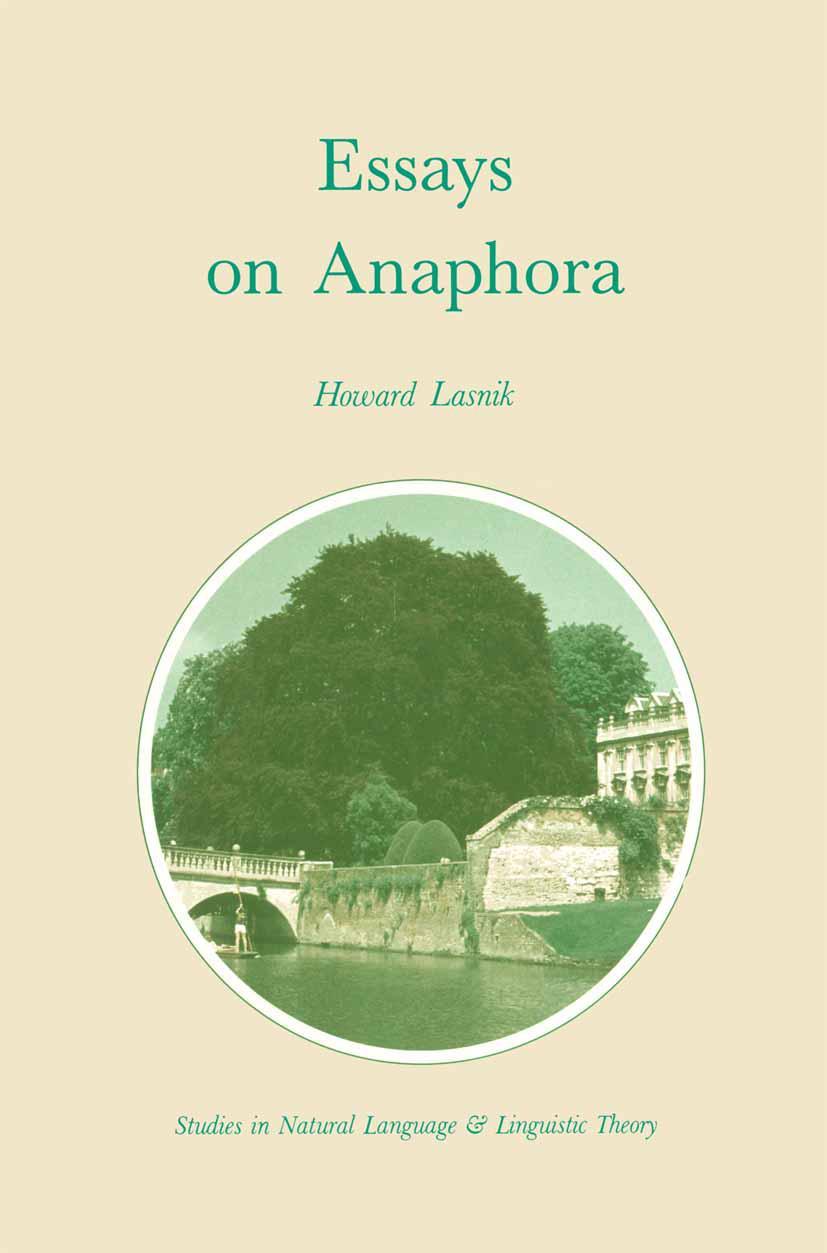 Vorderes Coverbild Essays on Anaphora