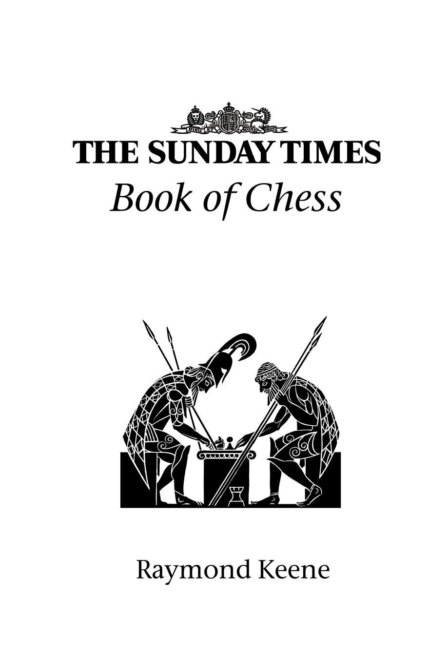 Vorderes Coverbild The Sunday Times Book of Chess