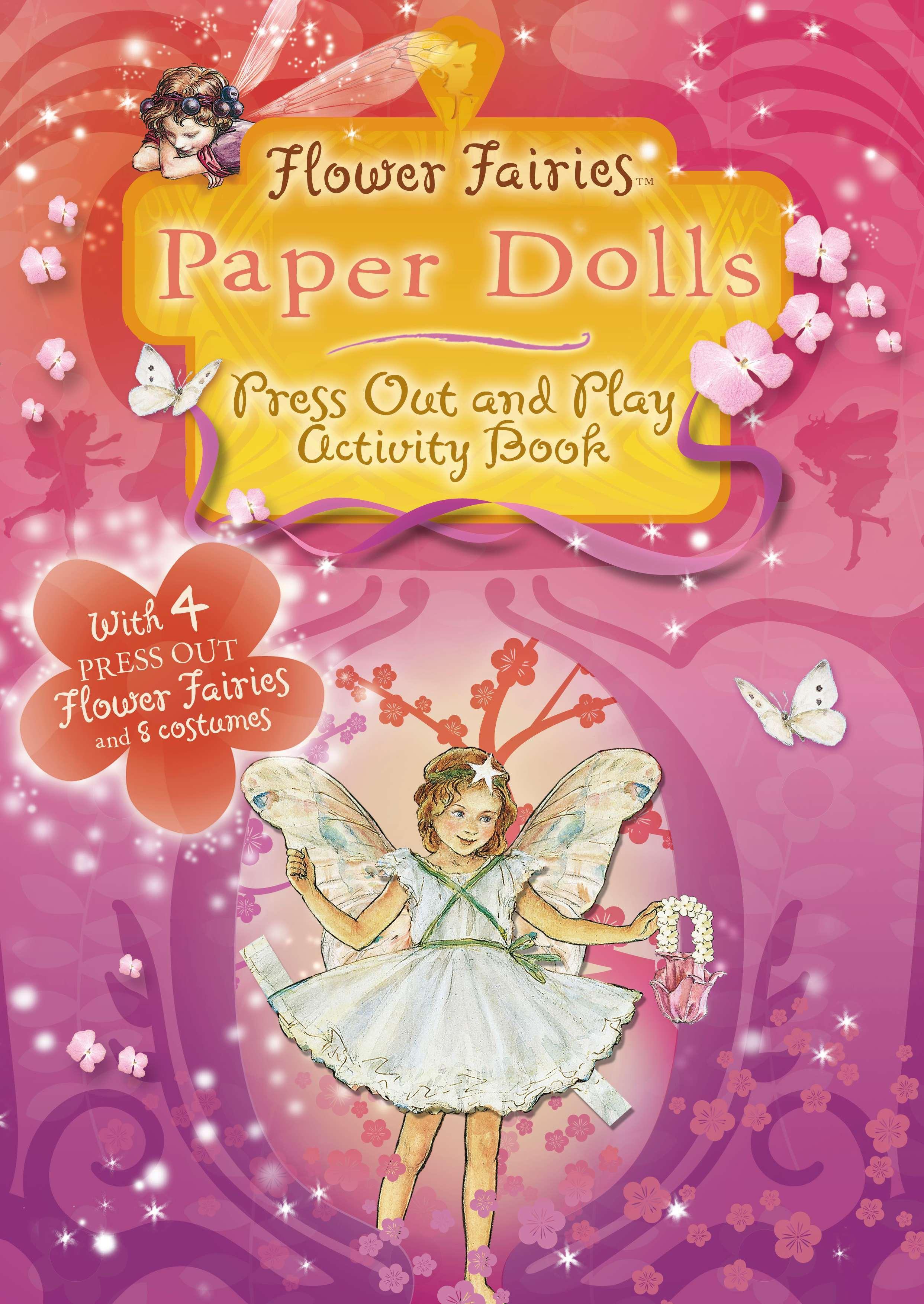 Vorderes Coverbild Flower Fairies Paper Dolls