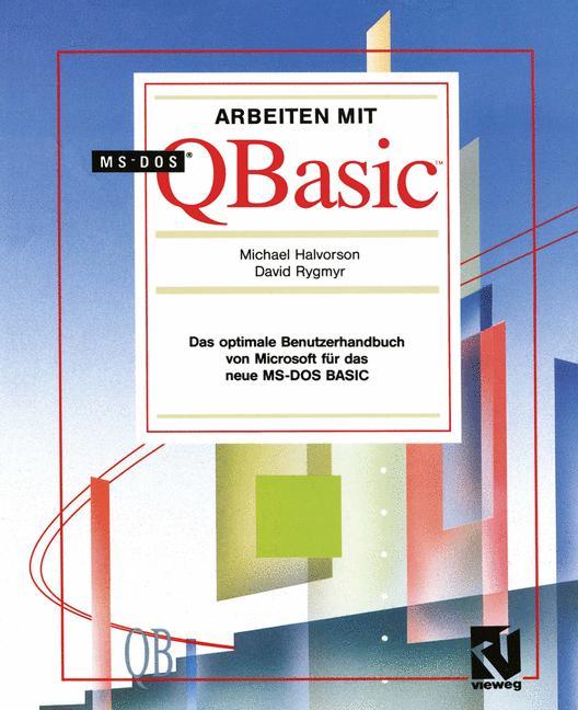 Vorderes Coverbild Arbeiten mit MS-DOS QBasic