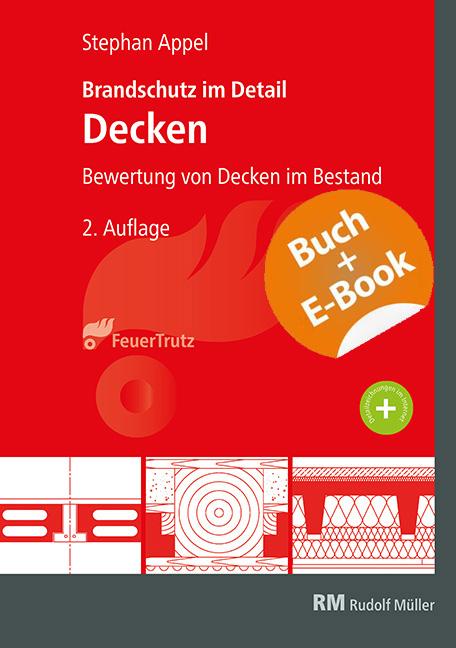 Vorderes Coverbild Brandschutz im Detail - Decken - mit E-Book