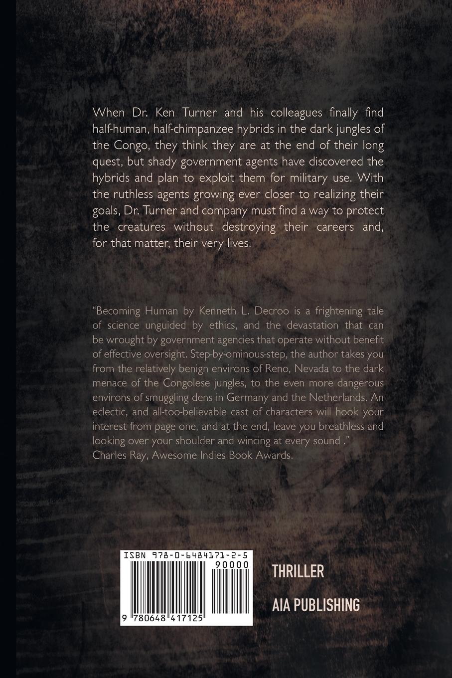 Rückseitencover Becoming Human