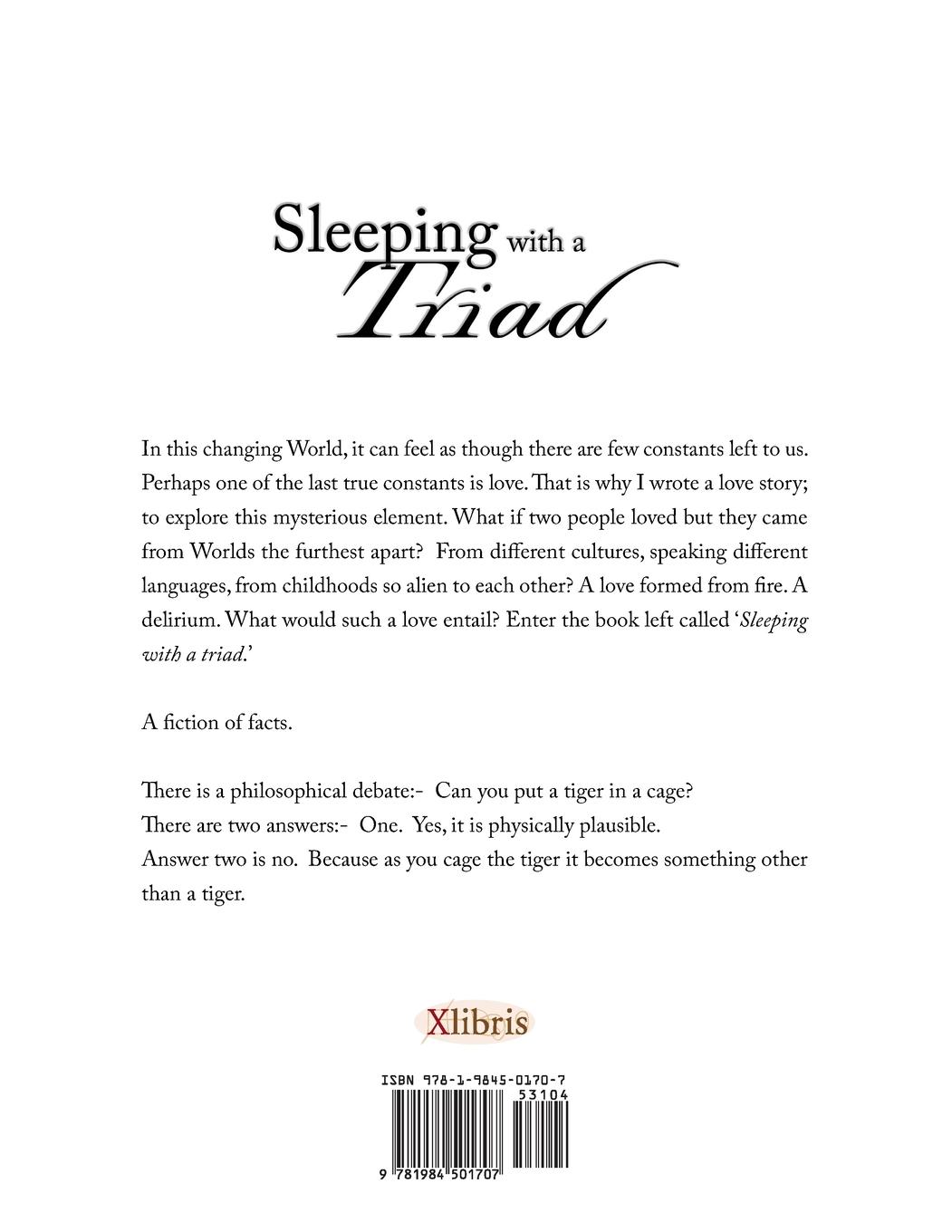 Rückseitencover Sleeping with a Triad