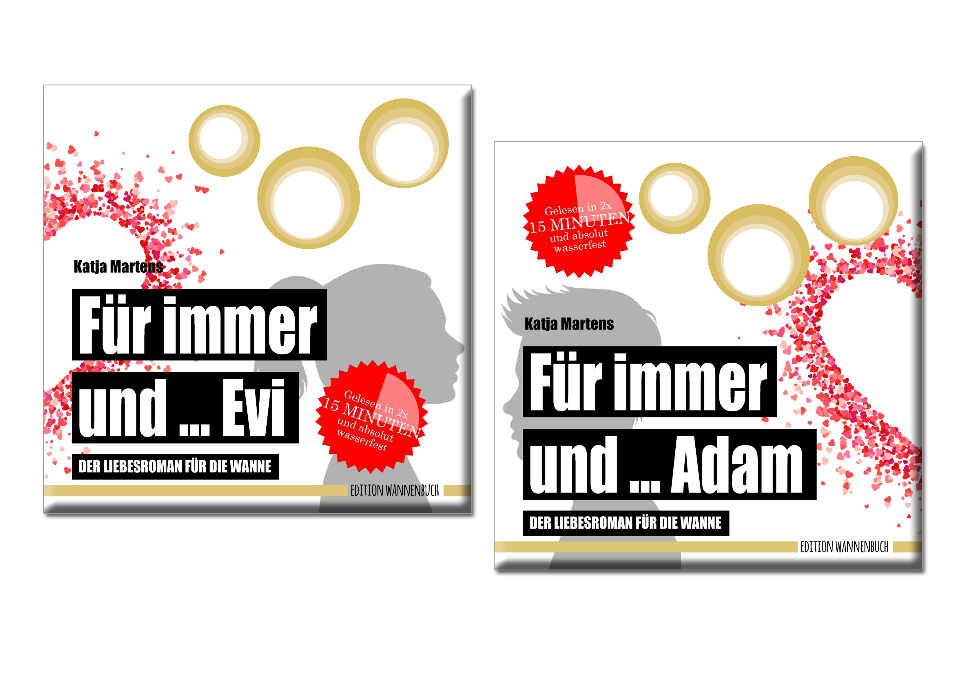 Beispielinhalt (Bild) Für immer und ... Adam / Für immer und ... Evi