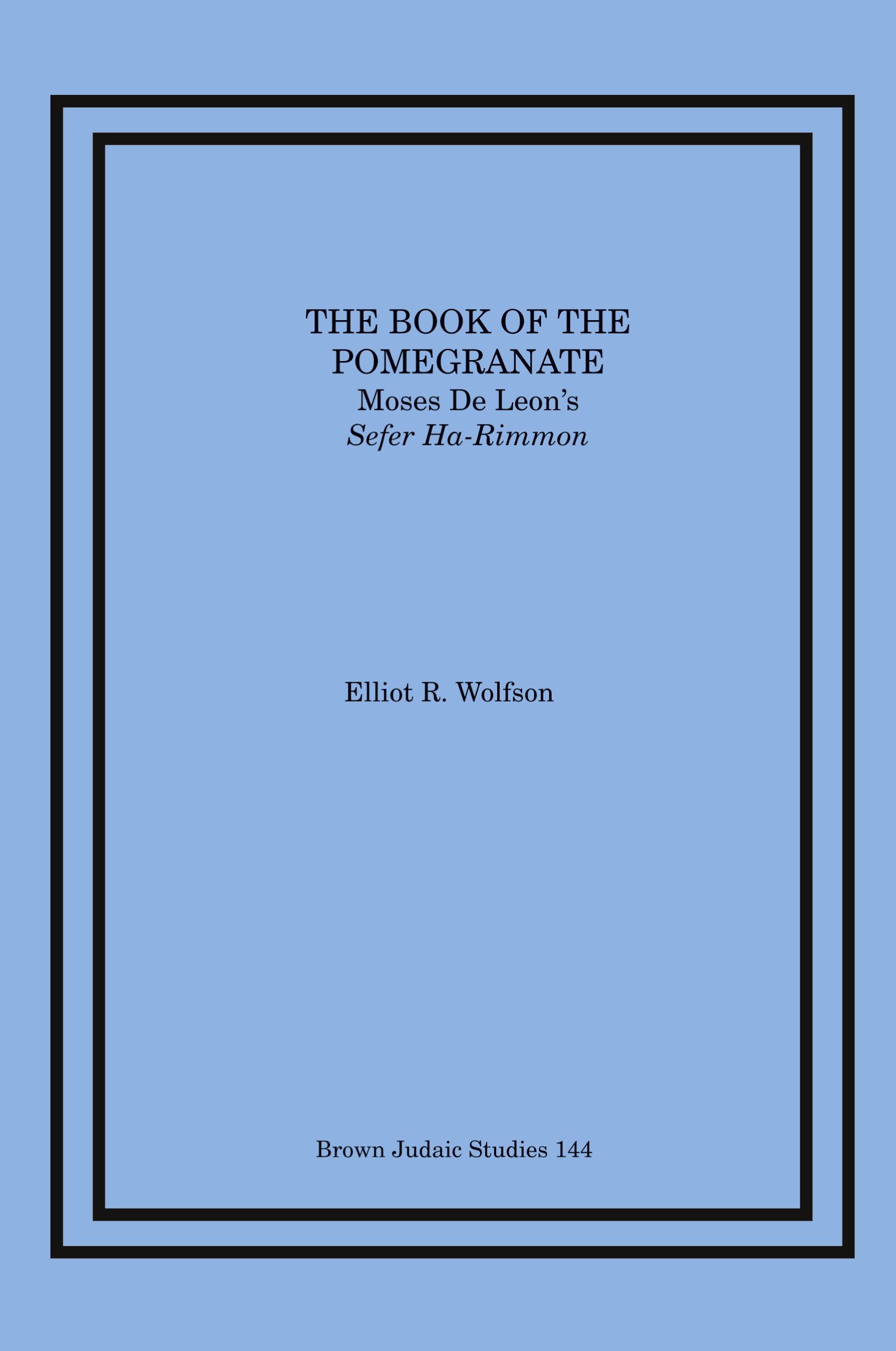 Vorderes Coverbild The Book of the Pomegranate