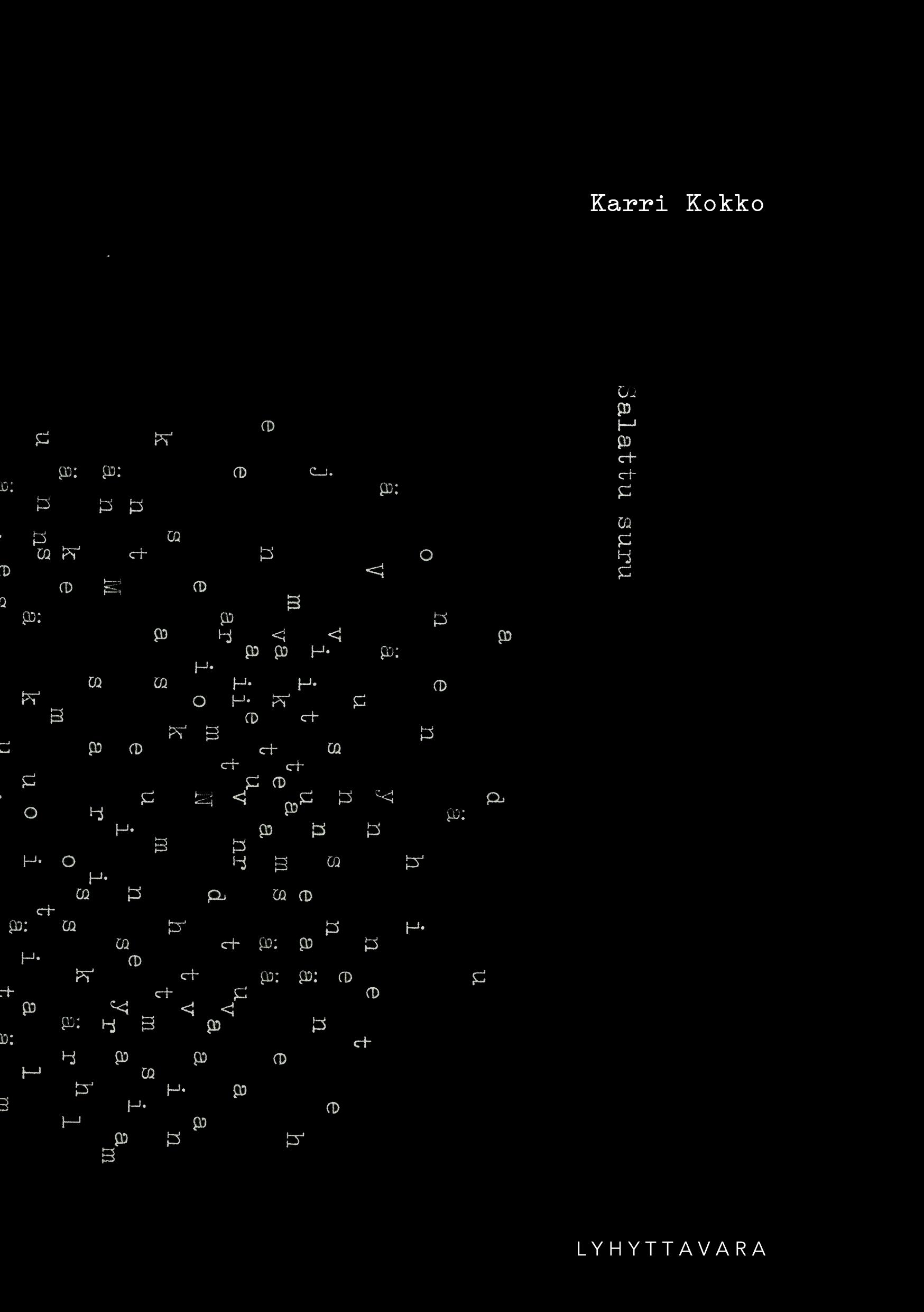 Vorderes Coverbild Salattu suru