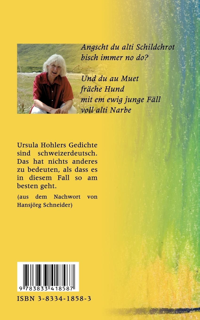 Rückseitencover öpper het mini Chnöche vertuuschet