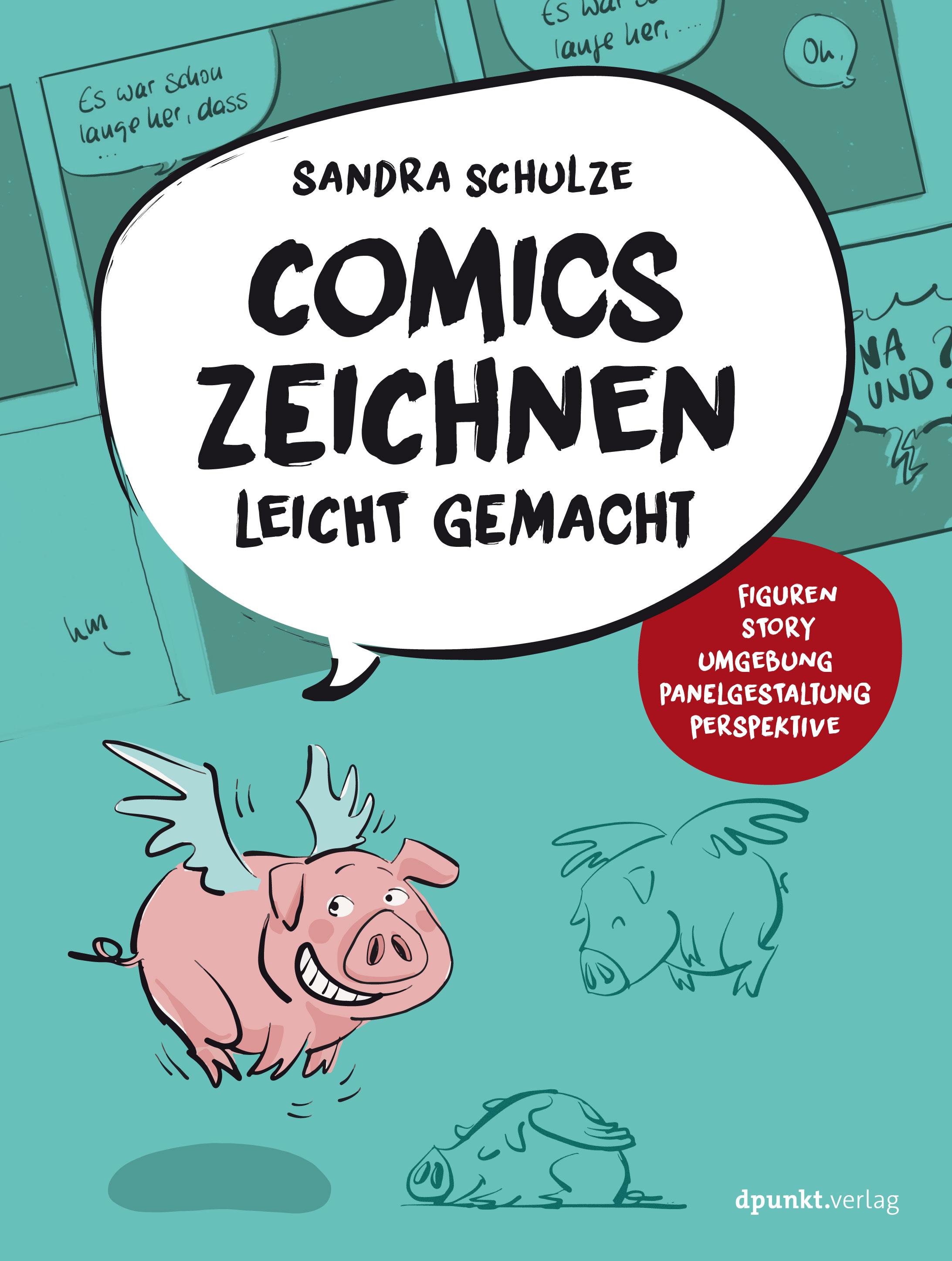 Vorderes Coverbild Comics zeichnen leicht gemacht
