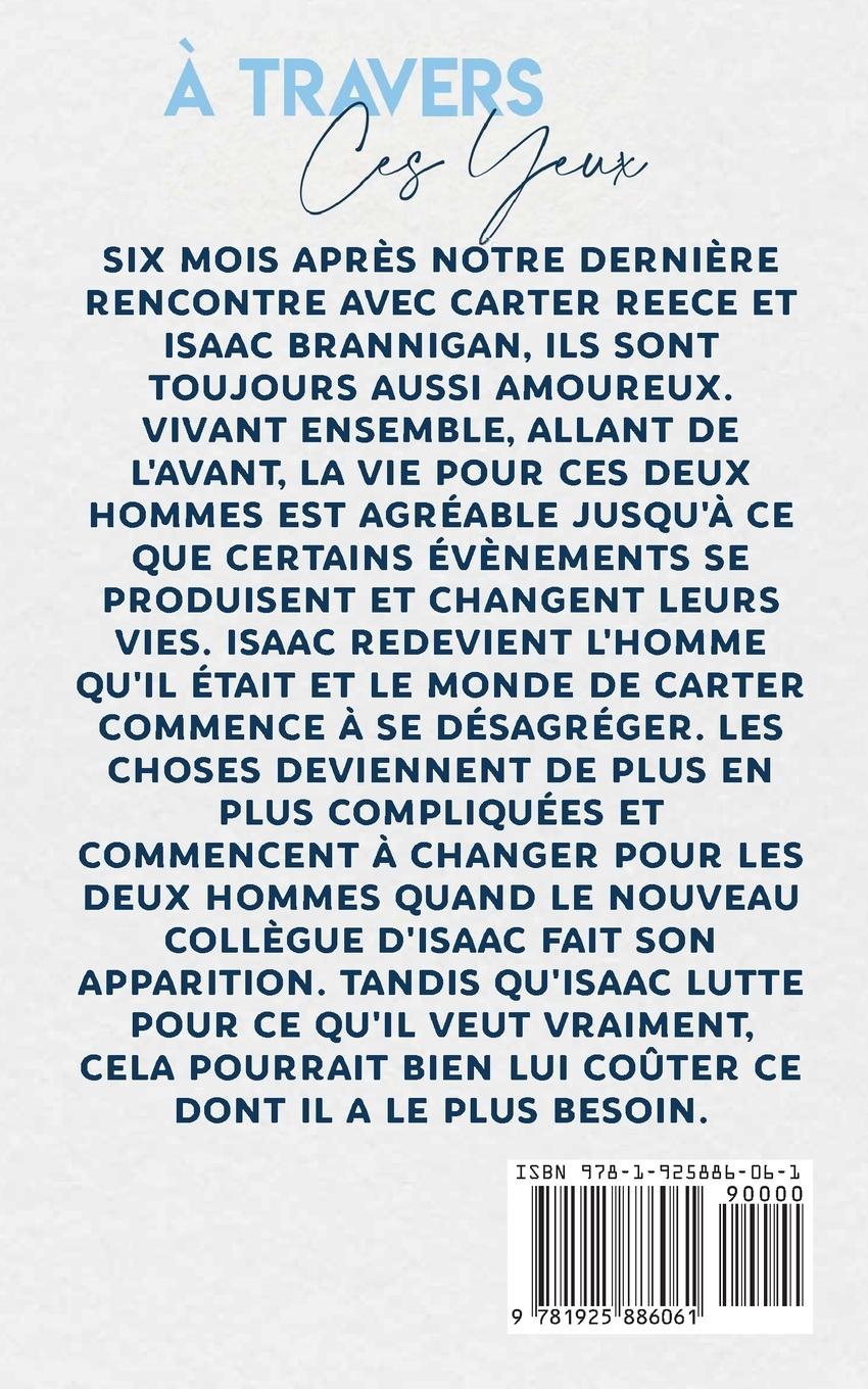 Rückseitencover A Travers Ces Yeux