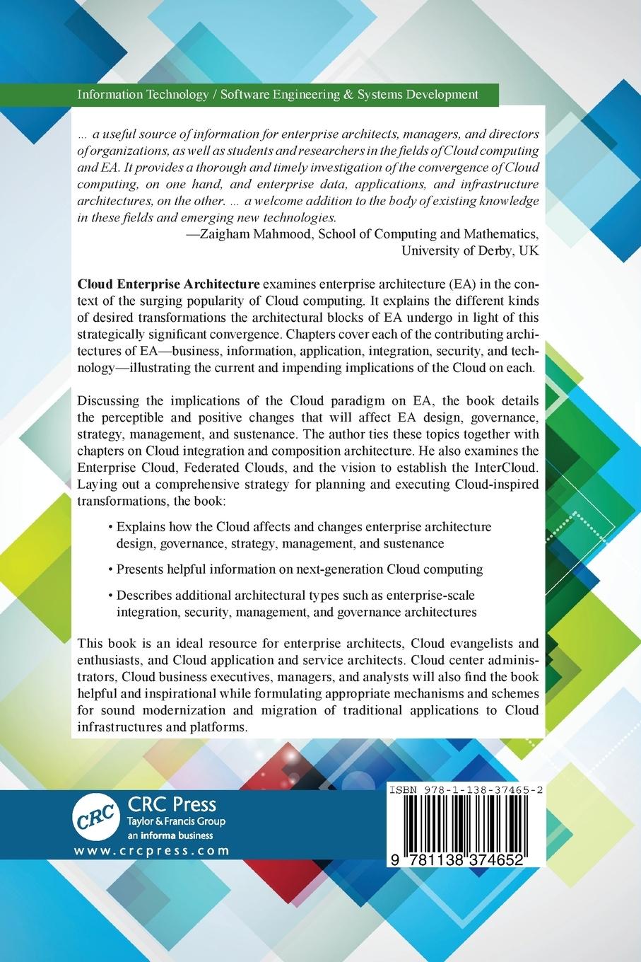 Rückseitencover Cloud Enterprise Architecture