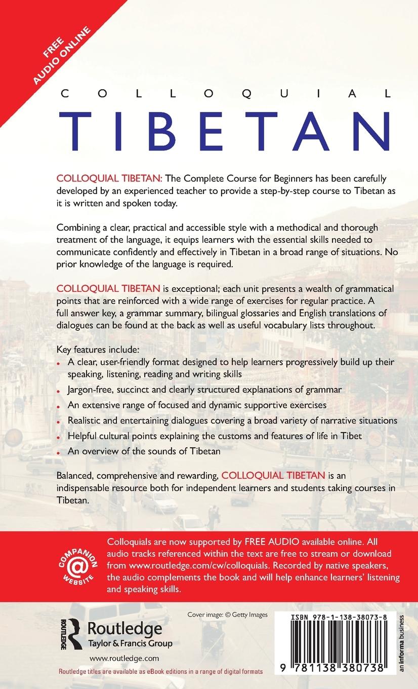 Rückseitencover Colloquial Tibetan
