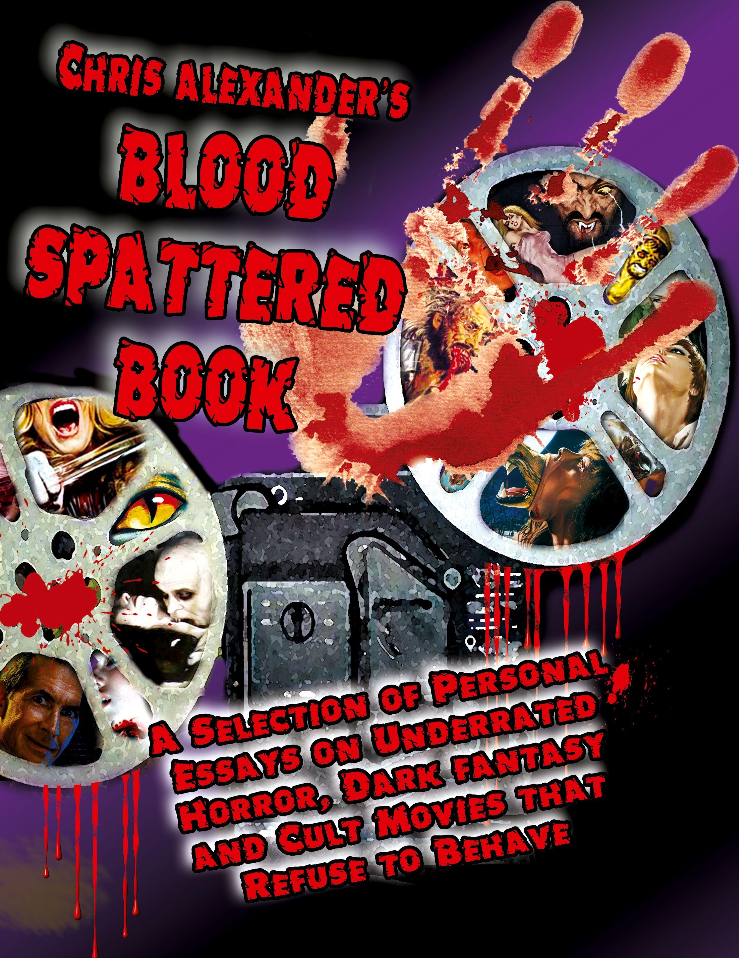 Vorderes Coverbild Chris Alexander's Blood Spattered Book