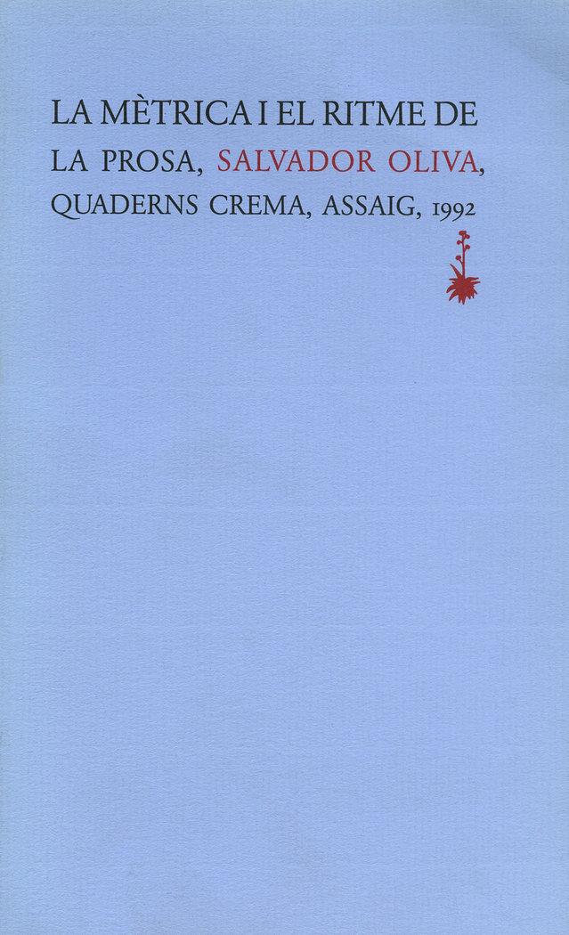 Vorderes Coverbild La mètrica i el ritme de la prosa