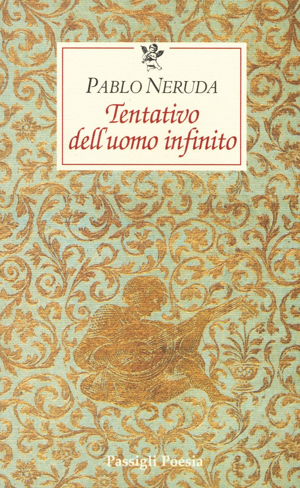 Vorderes Coverbild Tentativo dell'uomo infinito. Testo spagnolo a fronte