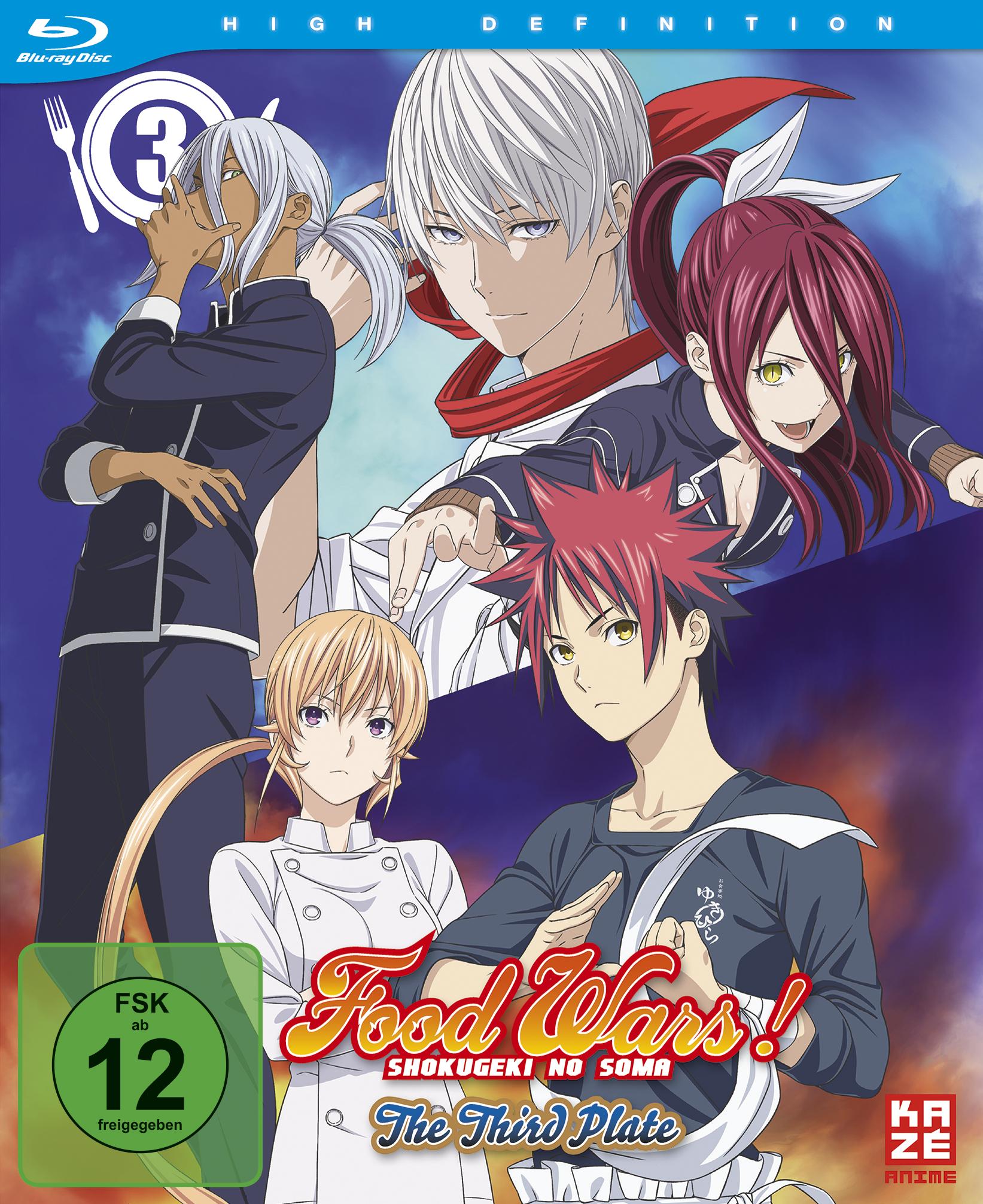 Vorderes Coverbild Food Wars! The Third Plate