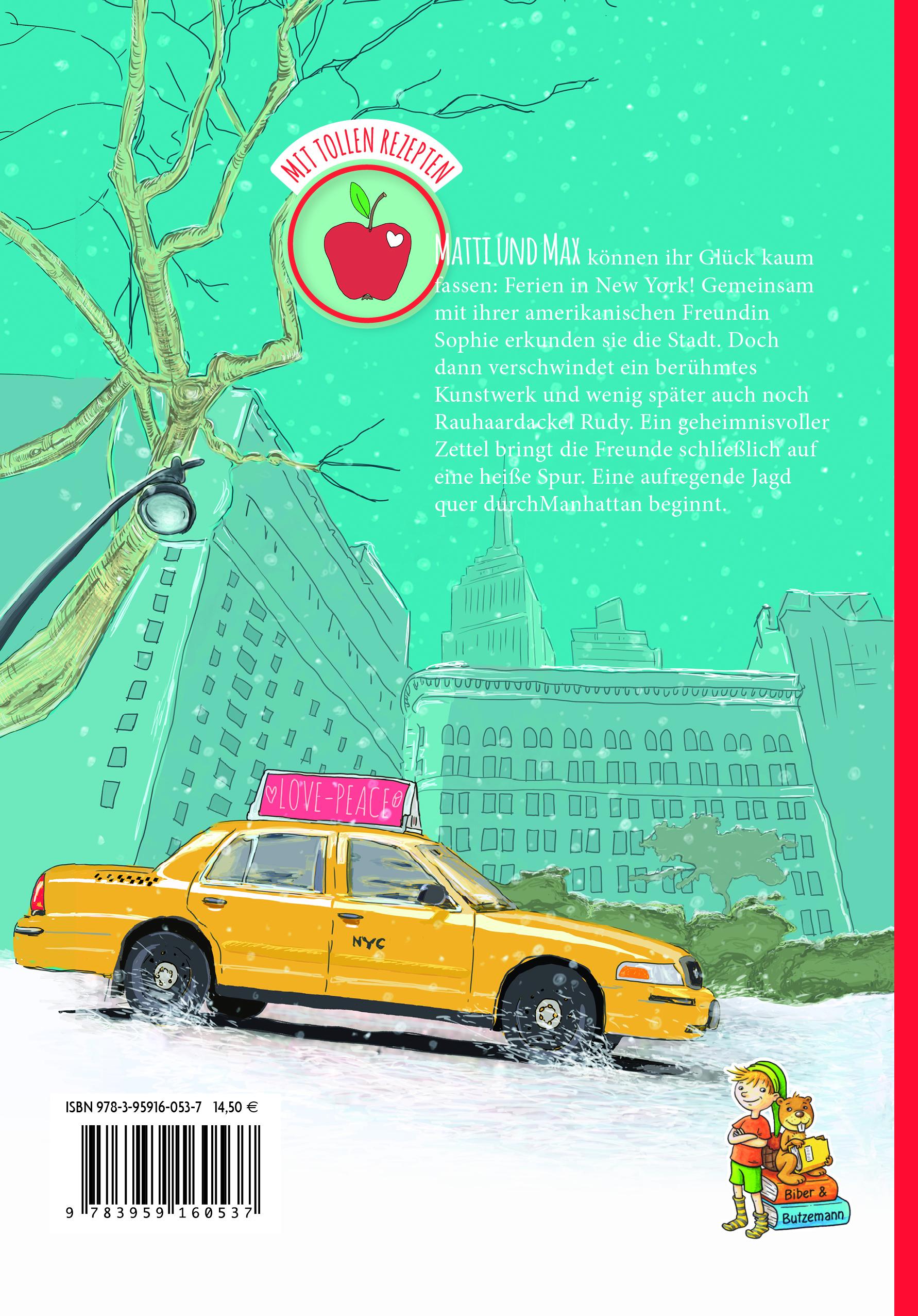 Rückseitencover Matti und Max: Abenteuer in New York