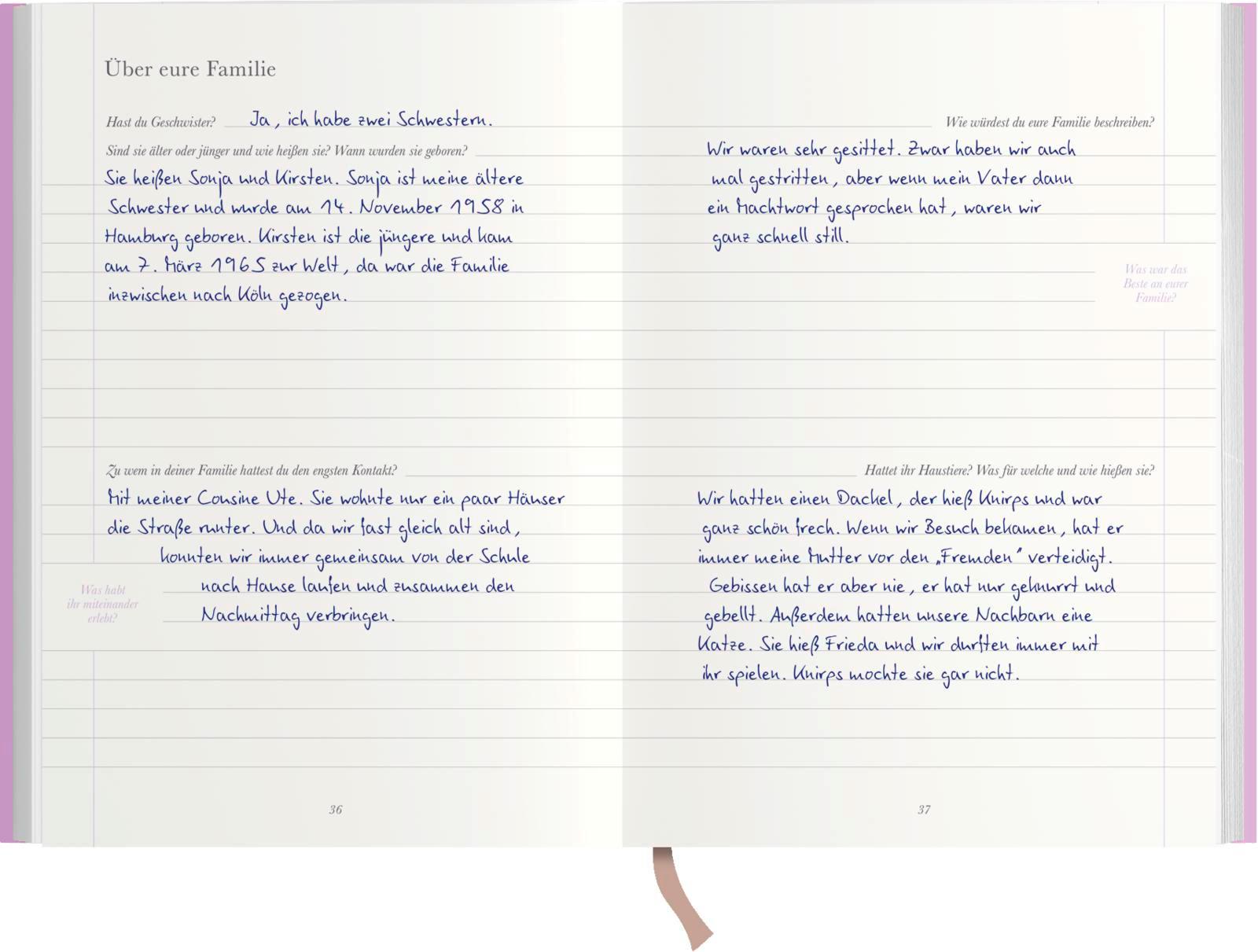 Beispielinhalt (Bild) Oma, erzähl mal! | Elma van Vliet