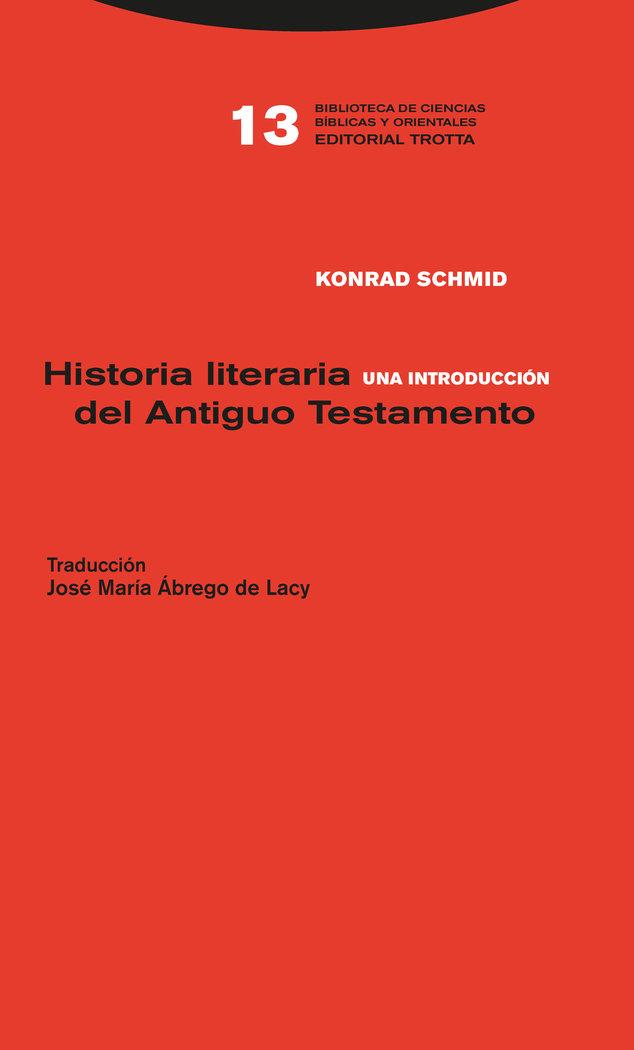 Vorderes Coverbild Historia literaria del Antiguo Testamento : una introducción