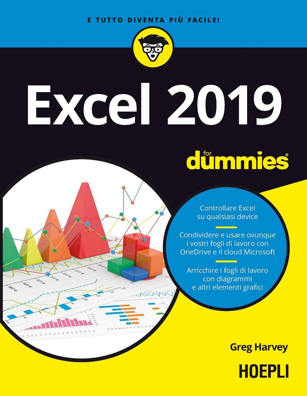 Vorderes Coverbild Excel 2019 For Dummies