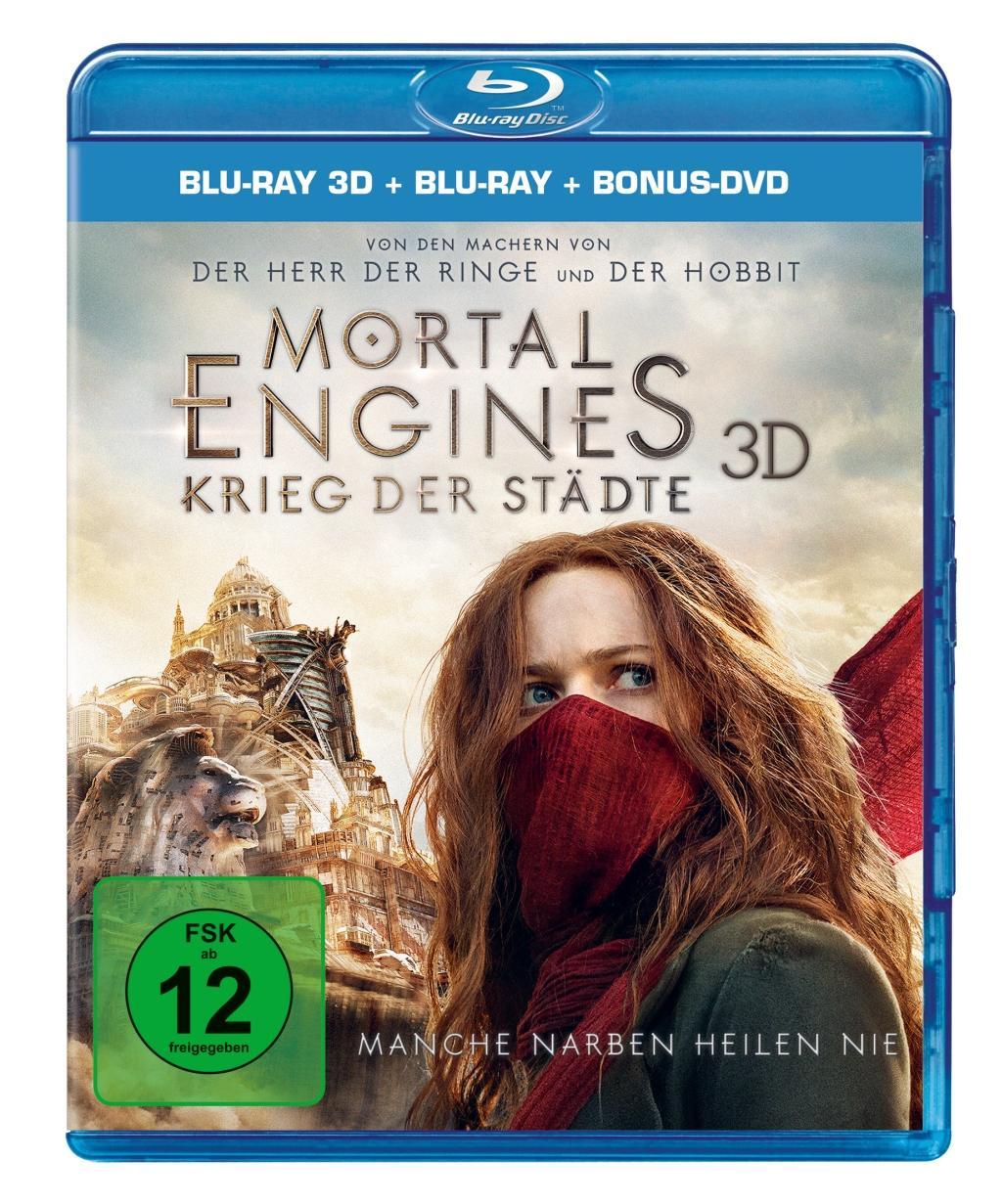 Vorderes Coverbild Mortal Engines Krieg der Städte 3D