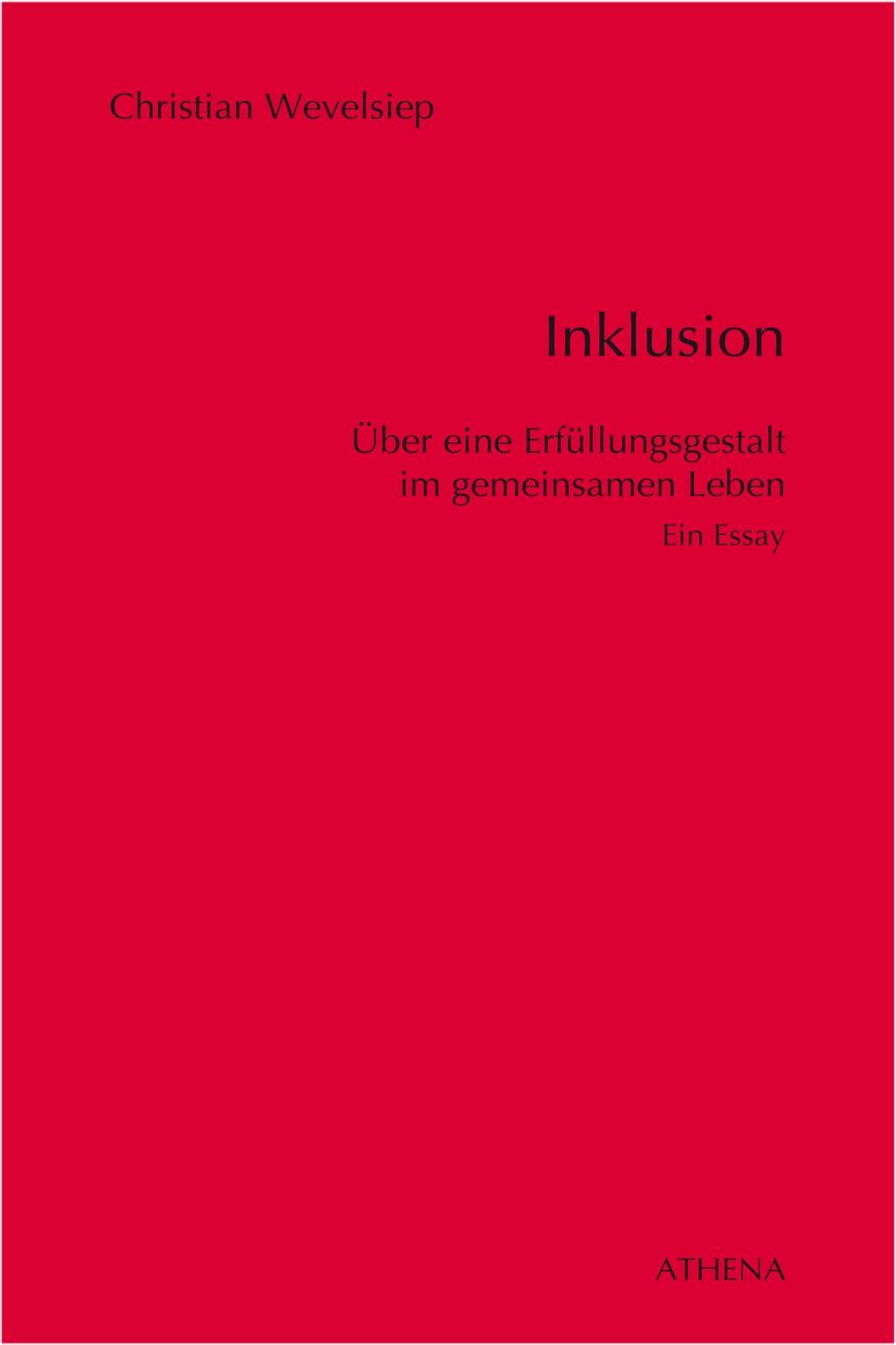 Vorderes Coverbild Inklusion
