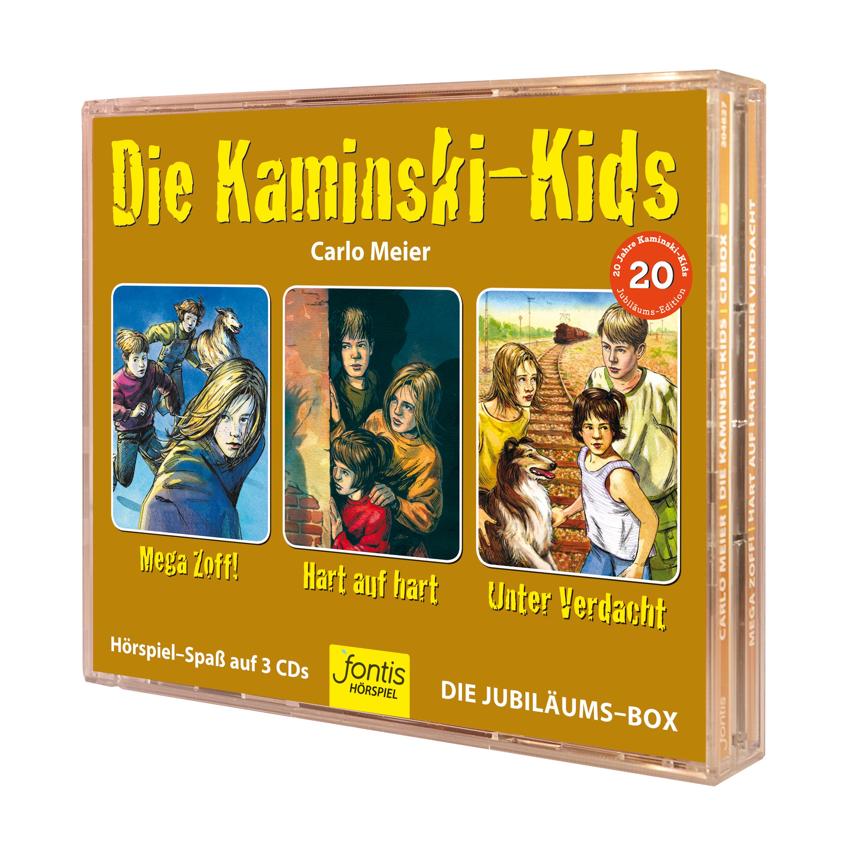 Vorderes Coverbild Die Kaminski-Kids: Die Jubiläums-Hörspiel-Box