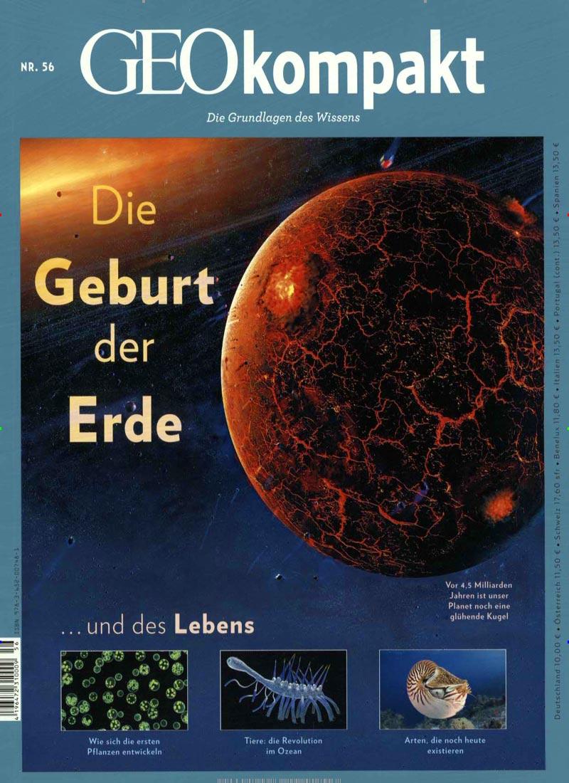 Vorderes Coverbild GEOkompakt / GEOkompakt 56/2018 - Die Geburt der Erde