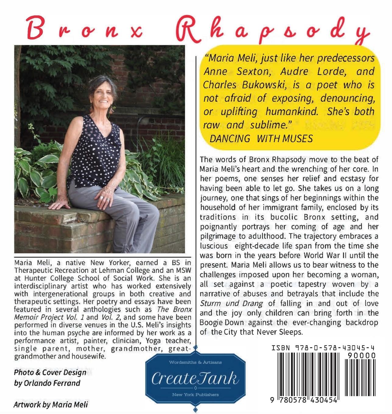 Rückseitencover Bronx Rhapsody