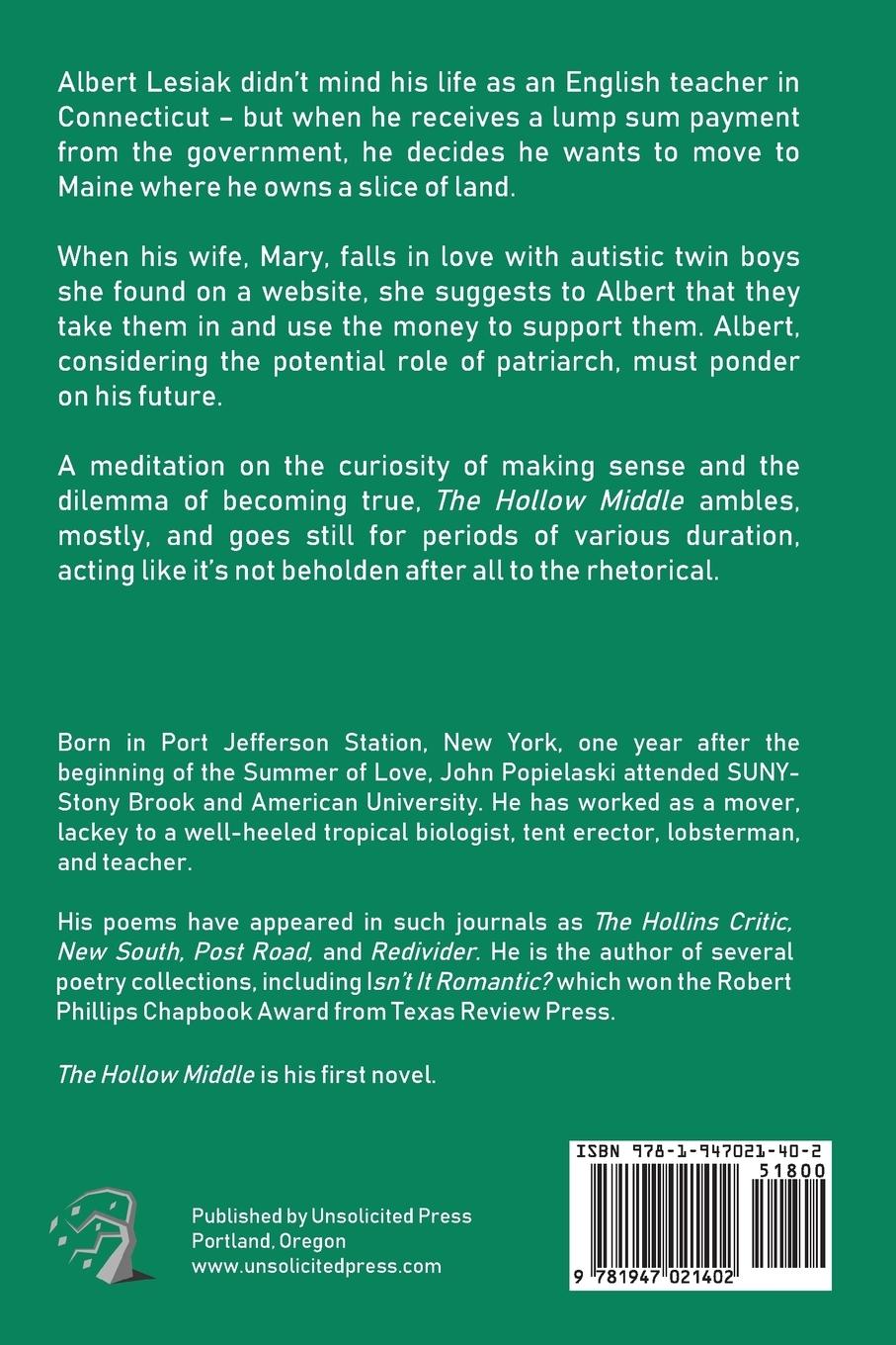 Rückseitencover The Hollow Middle