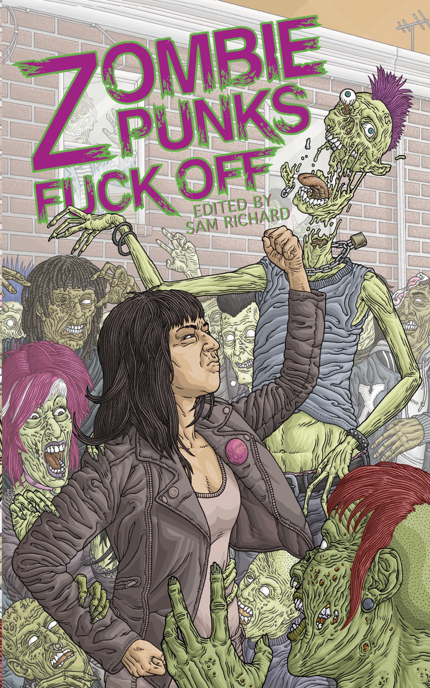 Vorderes Coverbild Zombie Punks Fuck Off
