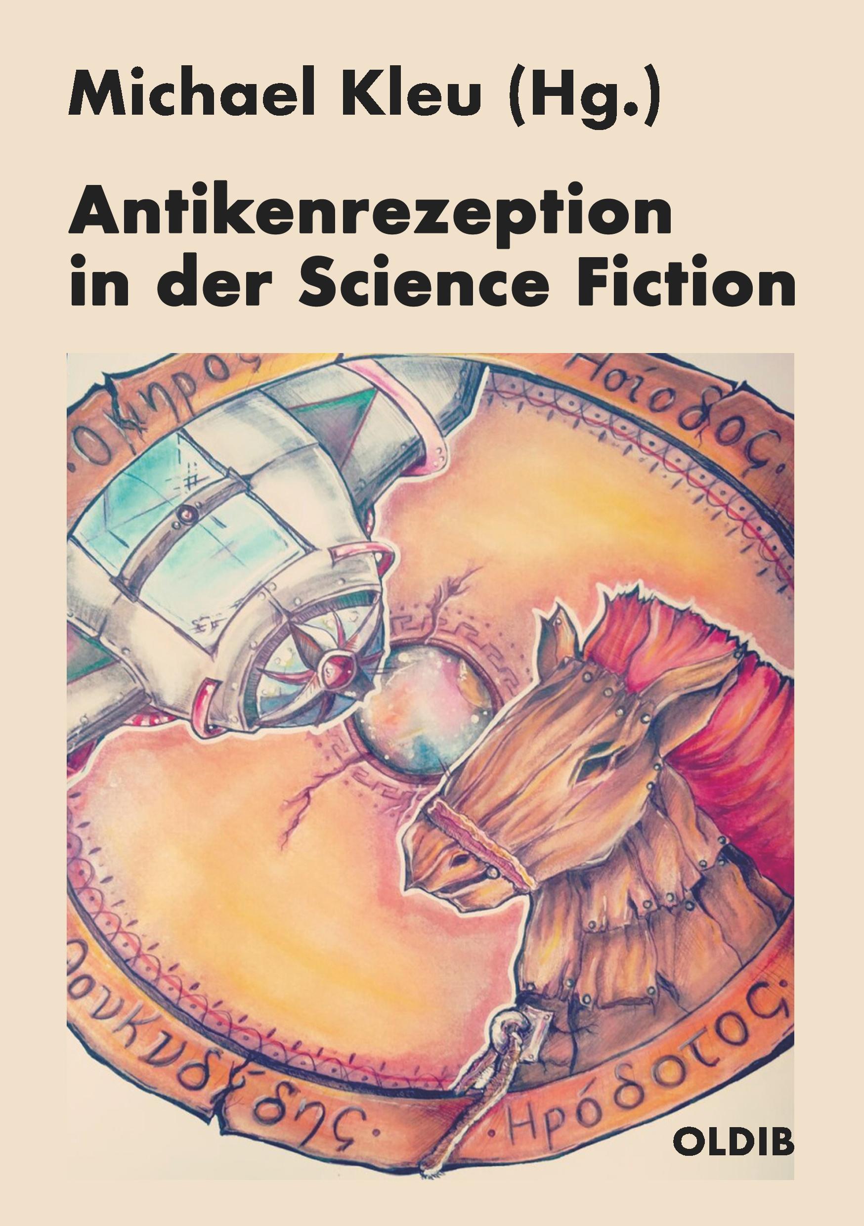 Vorderes Coverbild Antikenrezeption in der Science Fiction