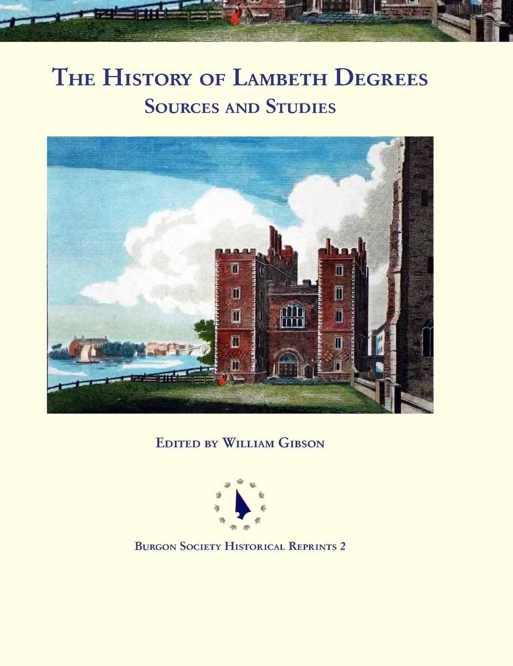 Vorderes Coverbild The History of Lambeth Degrees