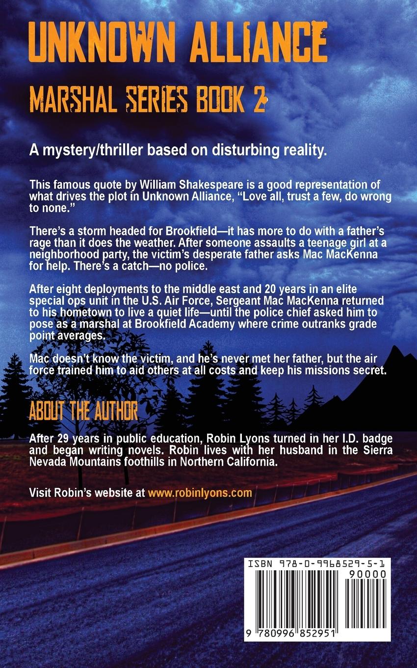 Rückseitencover UNKNOWN ALLIANCE (School Marshal Novels Book 2)