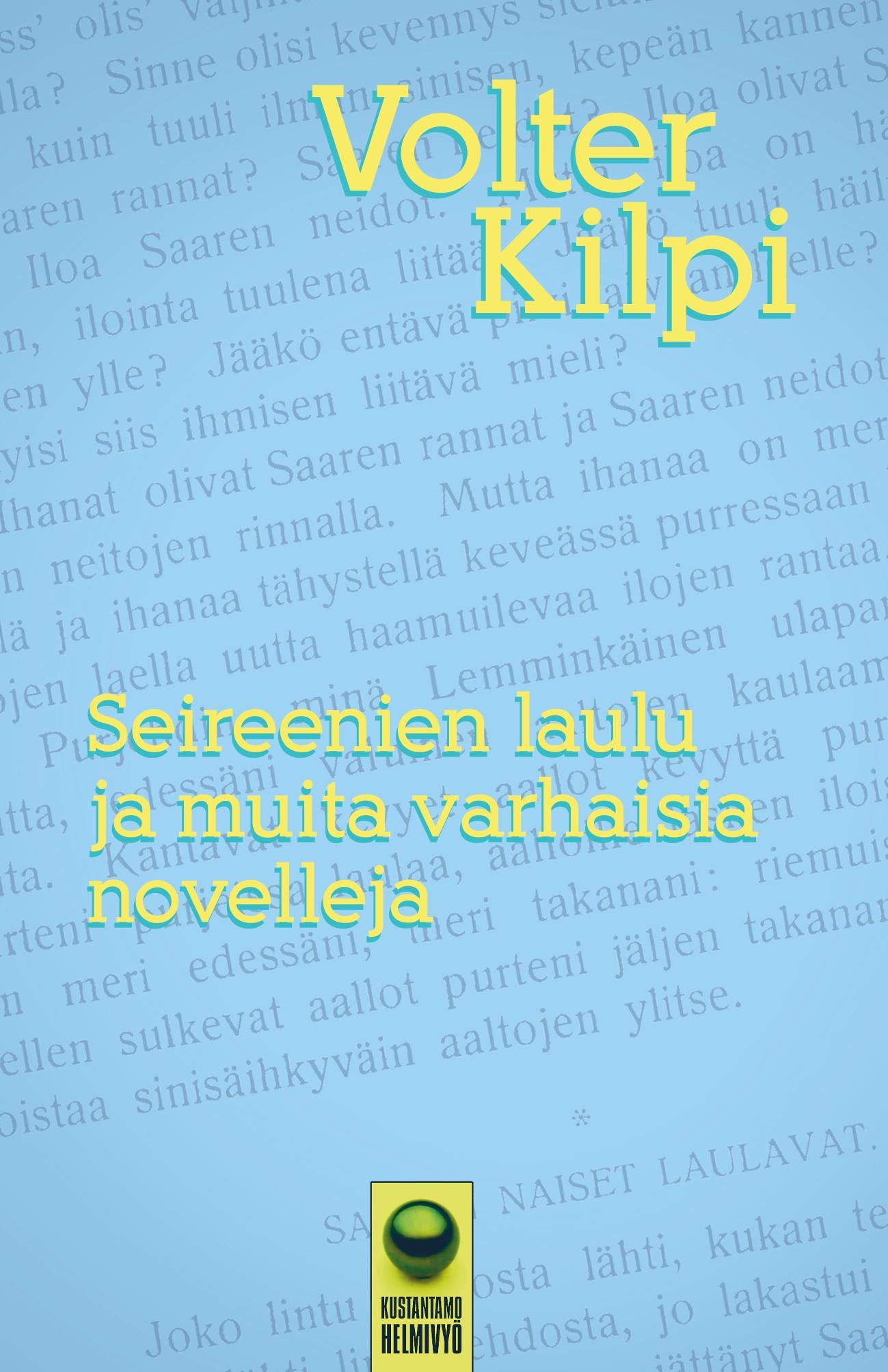 Vorderes Coverbild Seireenien laulu