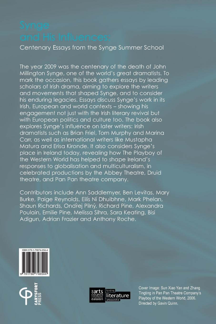 Rückseitencover Synge and His Influences