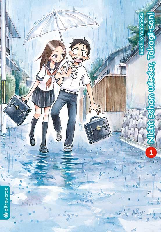 Vorderes Coverbild Nicht schon wieder, Takagi-san 01