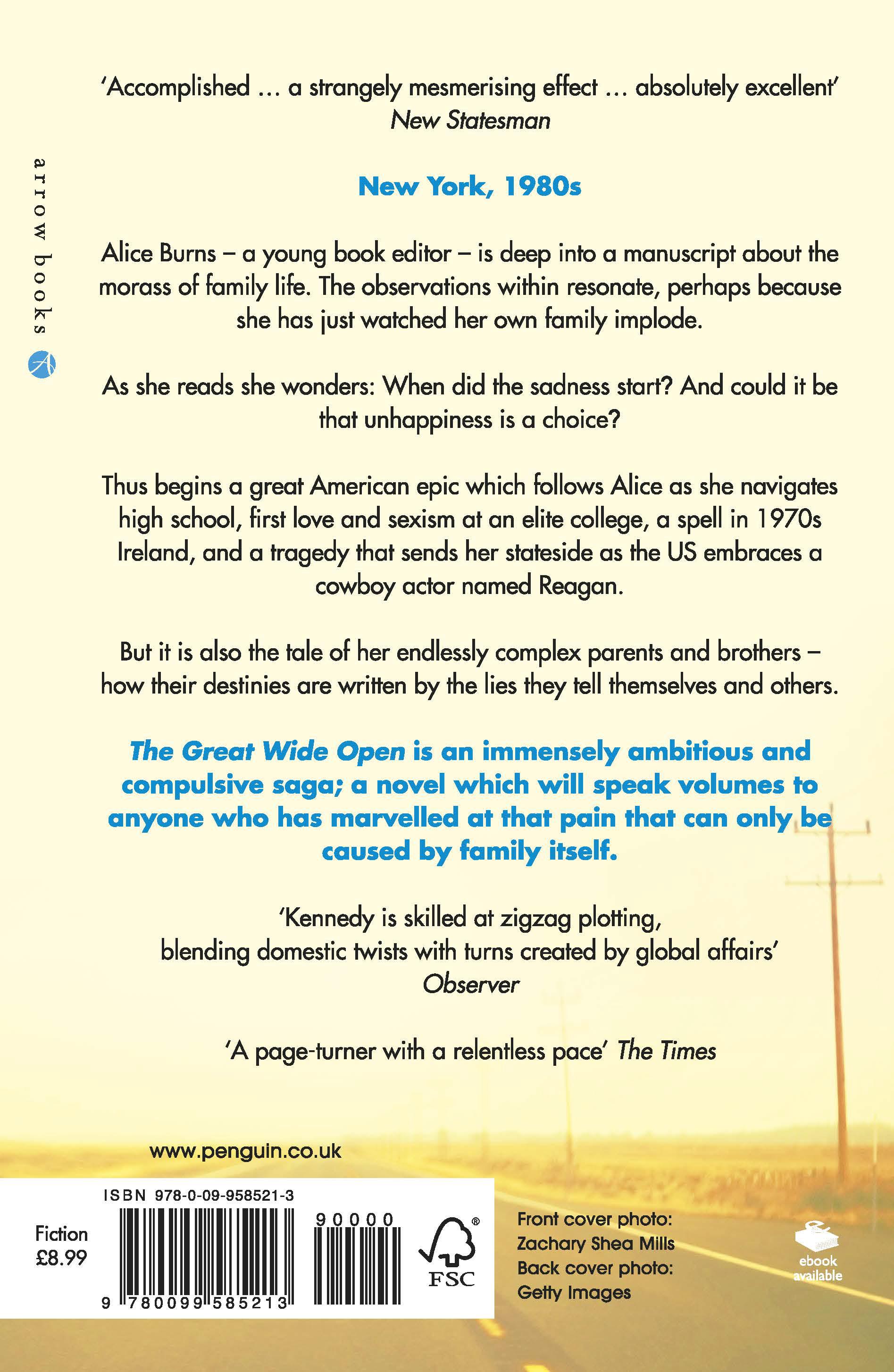 Rückseitencover The Great Wide Open