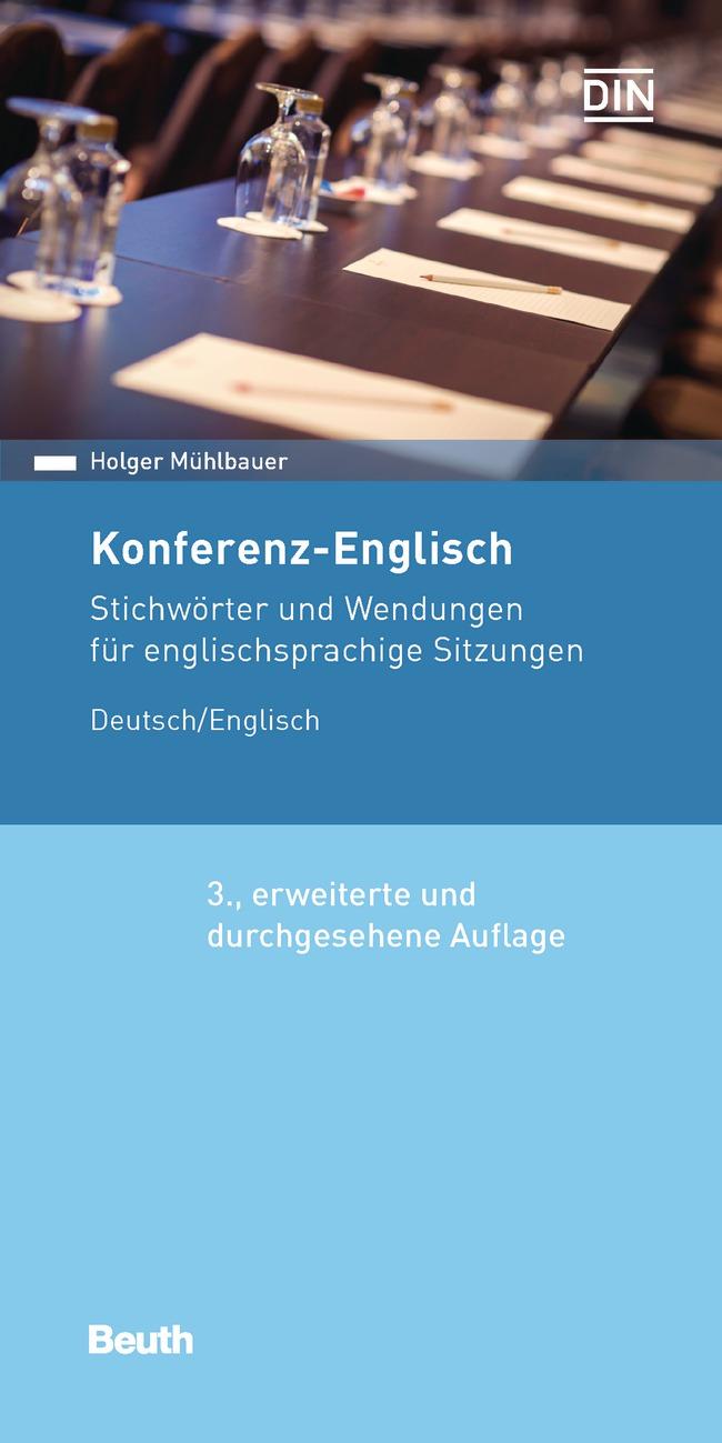 Vorderes Coverbild Konferenz-Englisch