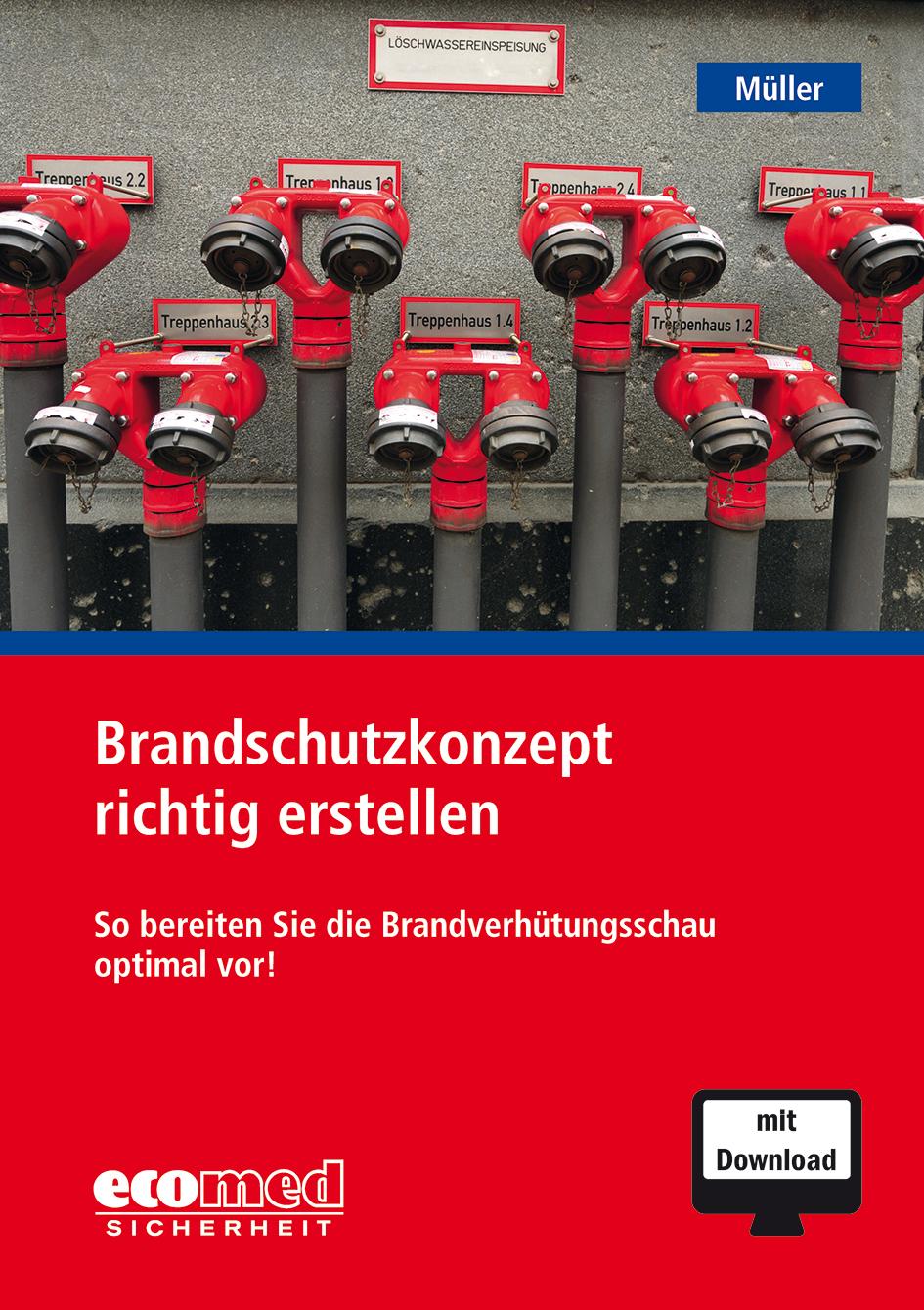 Vorderes Coverbild Brandschutzkonzept richtig erstellen