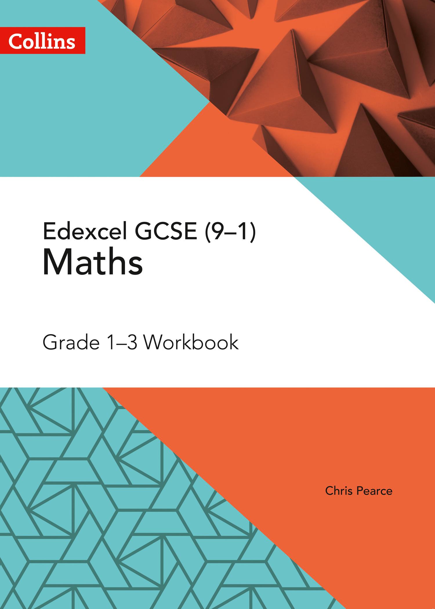 Vorderes Coverbild Edexcel GCSE Maths Grade 1-3 Workbook