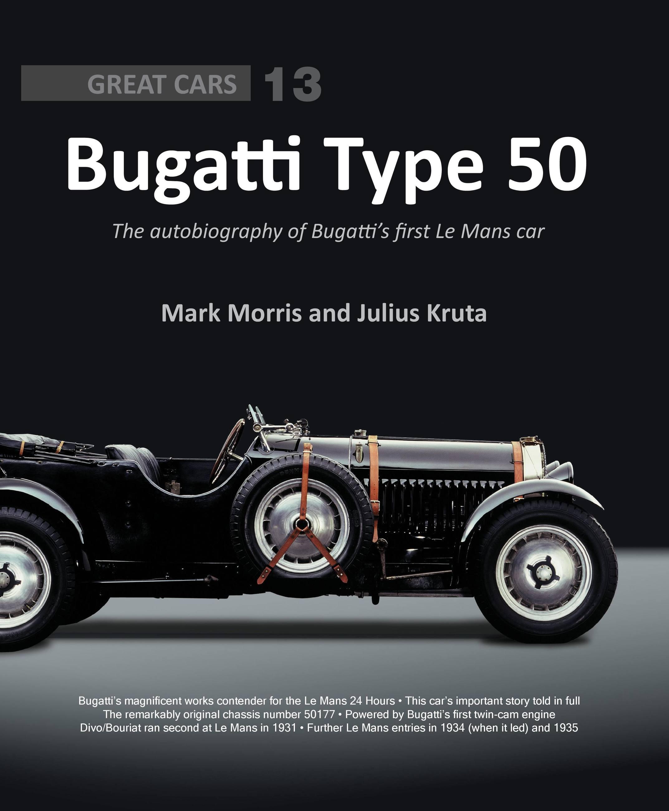 Vorderes Coverbild Bugatti Type 50