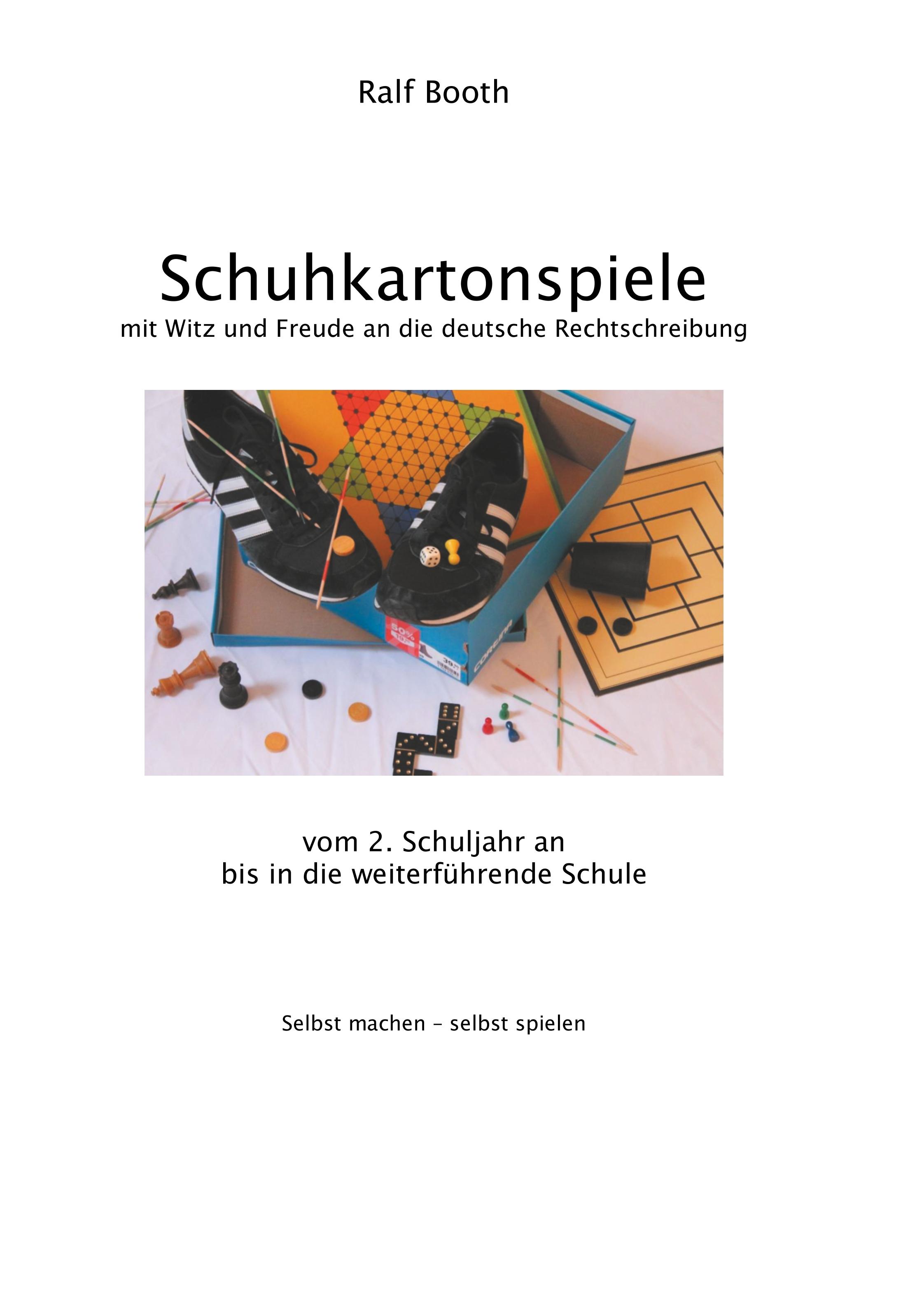 Vorderes Coverbild Schuhkartonspiele