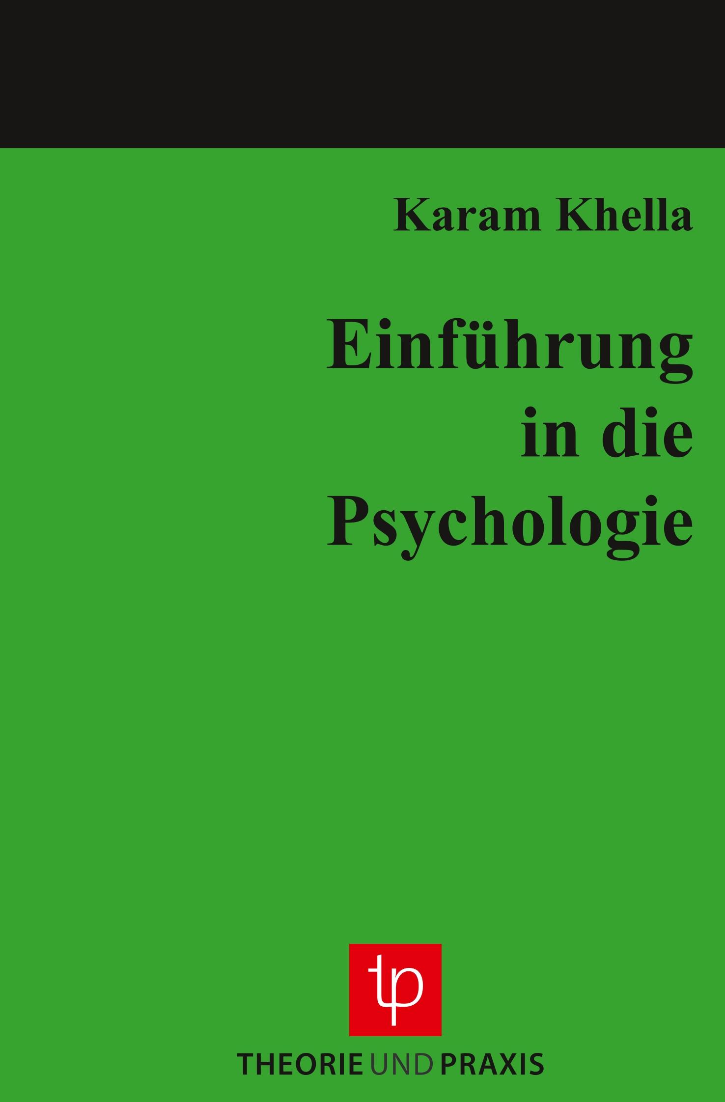 Vorderes Coverbild Einführung in die Psychologie