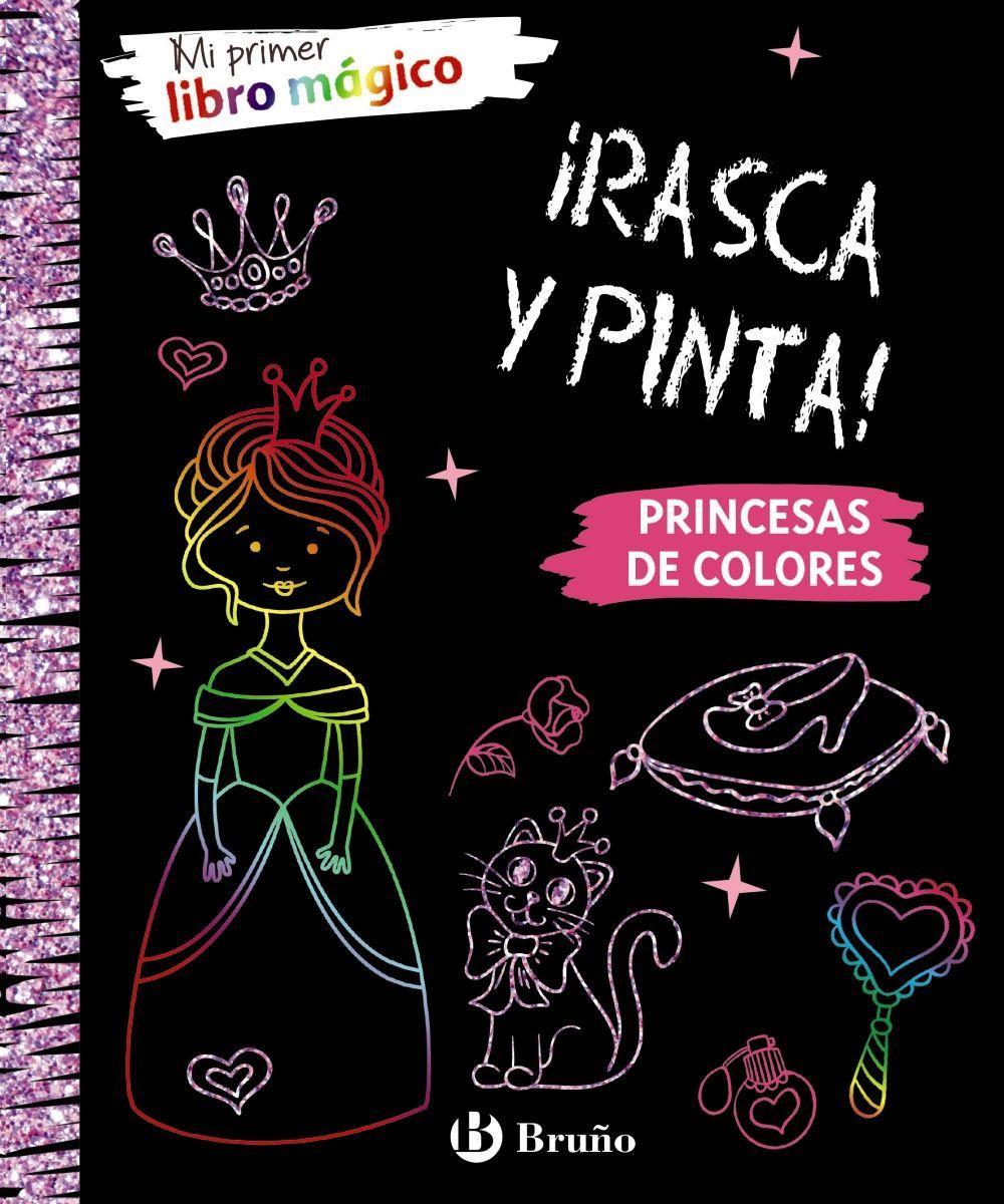 Vorderes Coverbild Mi primer libro mágico. Princesas de colores