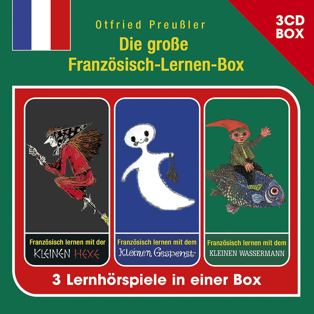 Vorderes Coverbild Die große Französisch-Lernen-Box (3-CD Hspbox)